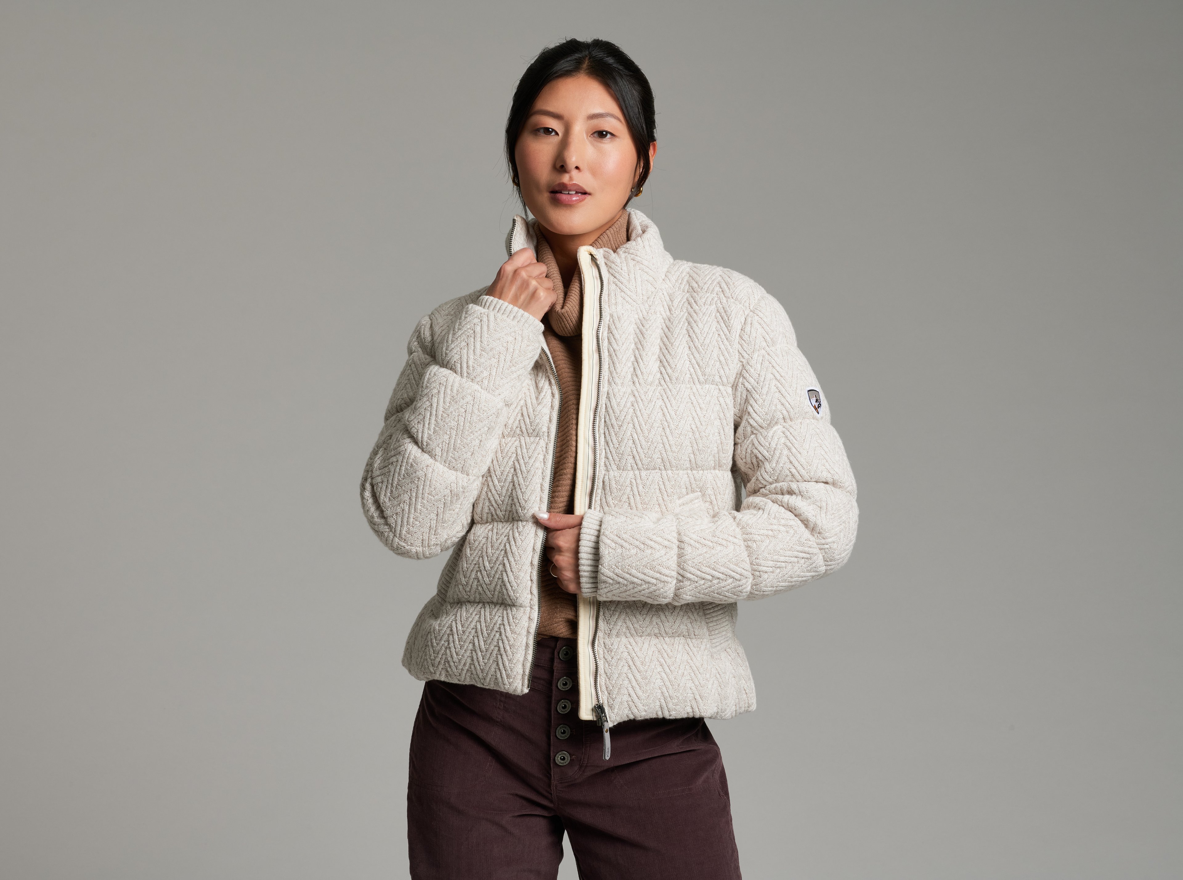 KUHL W's Brynn Down Jacket VANILLA Front