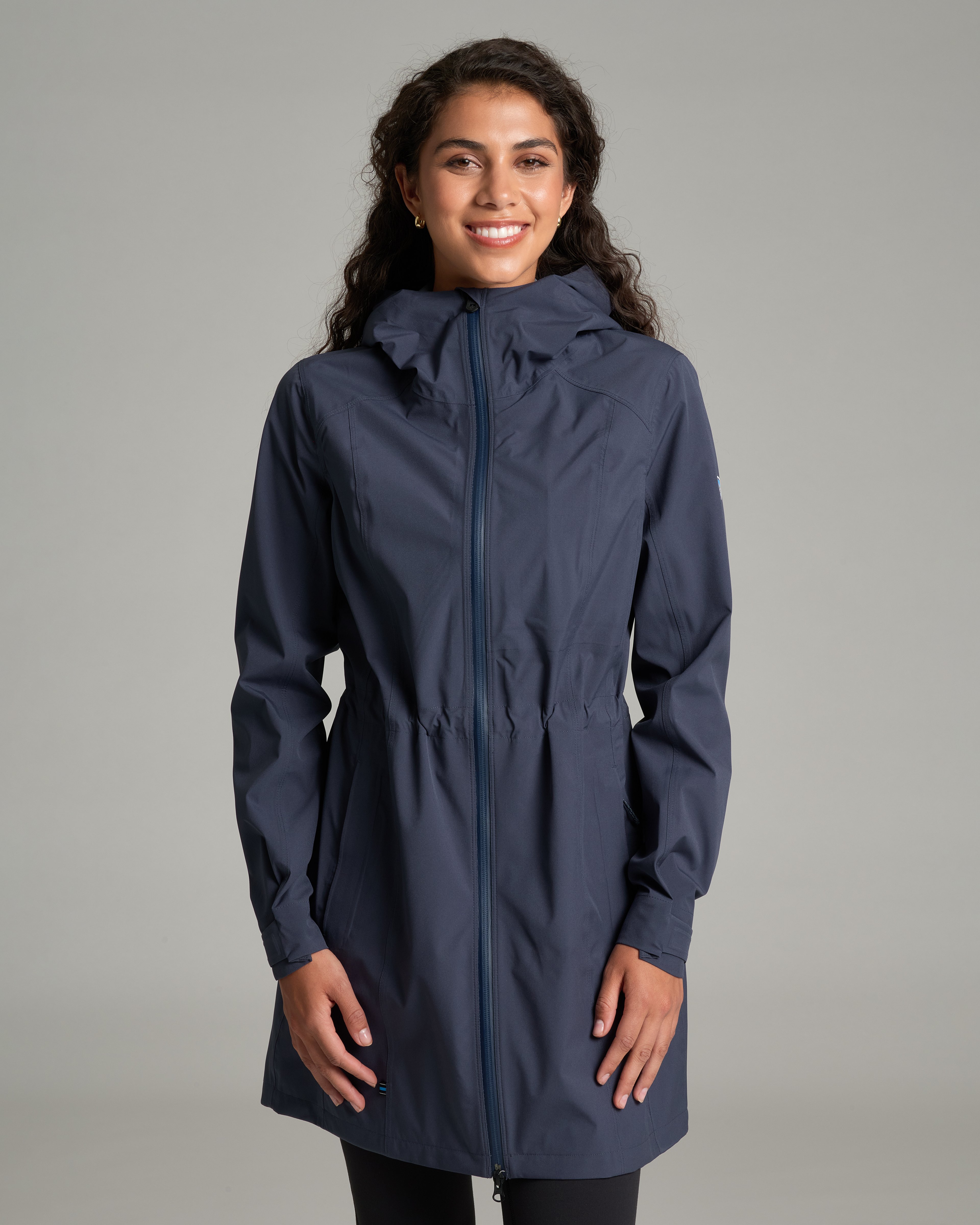 KUHL W's Stretch Voyagr Trench DARK TWILIGHT Front