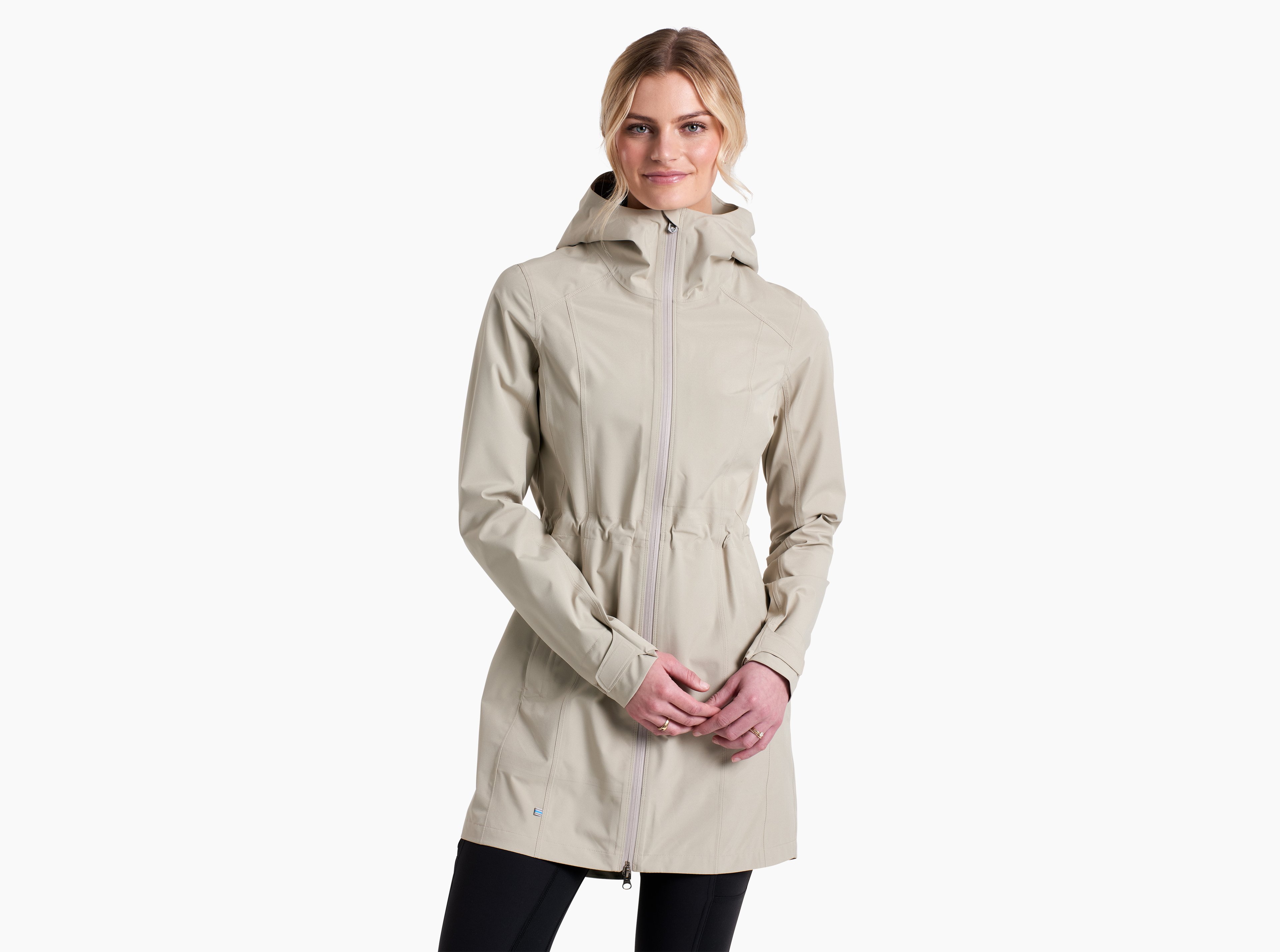 KUHL W's Stretch Voyagr Trench SILVERSTONE Front