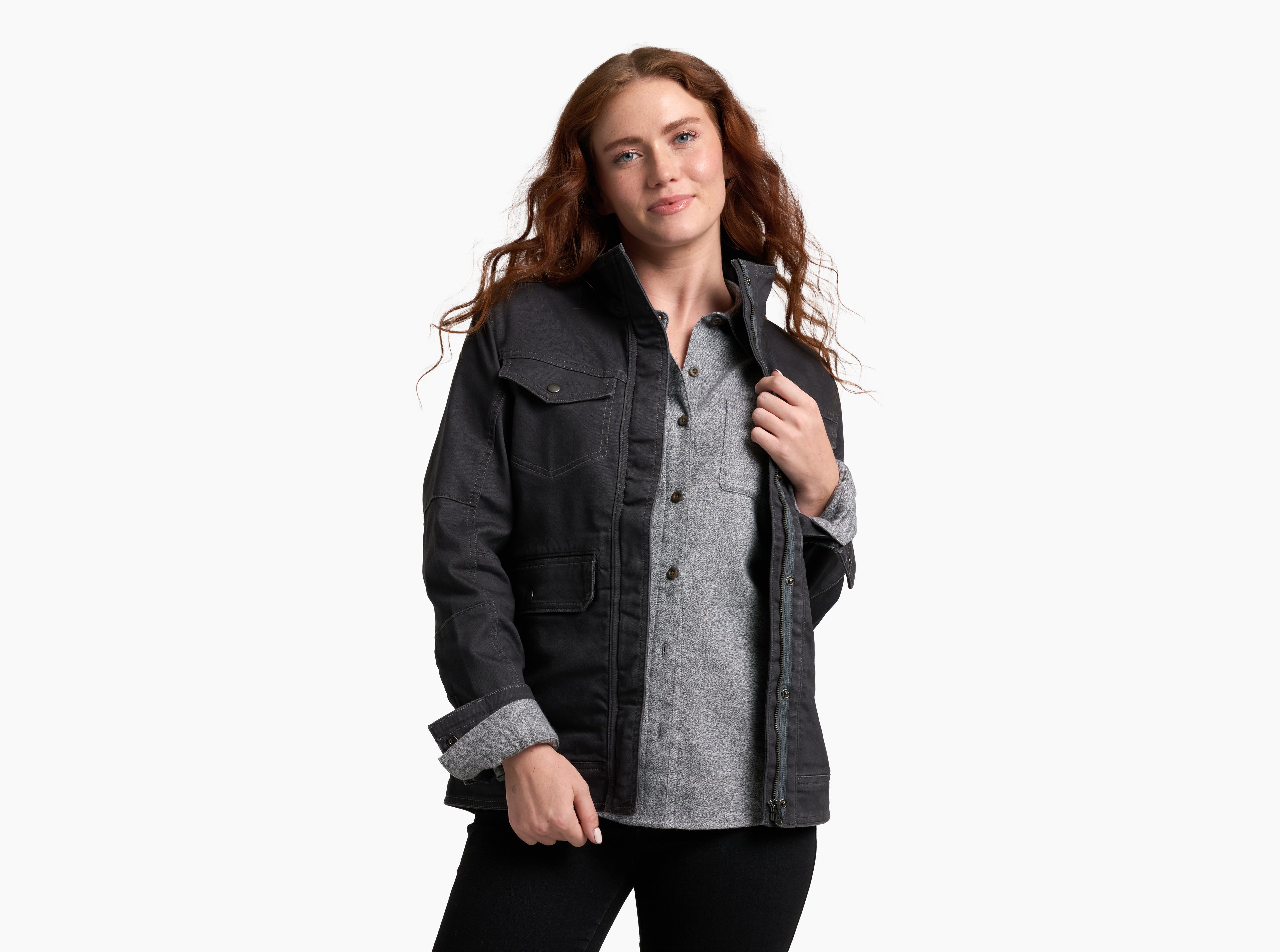 KUHL Kontour Field Jacket PAVEMENT Front