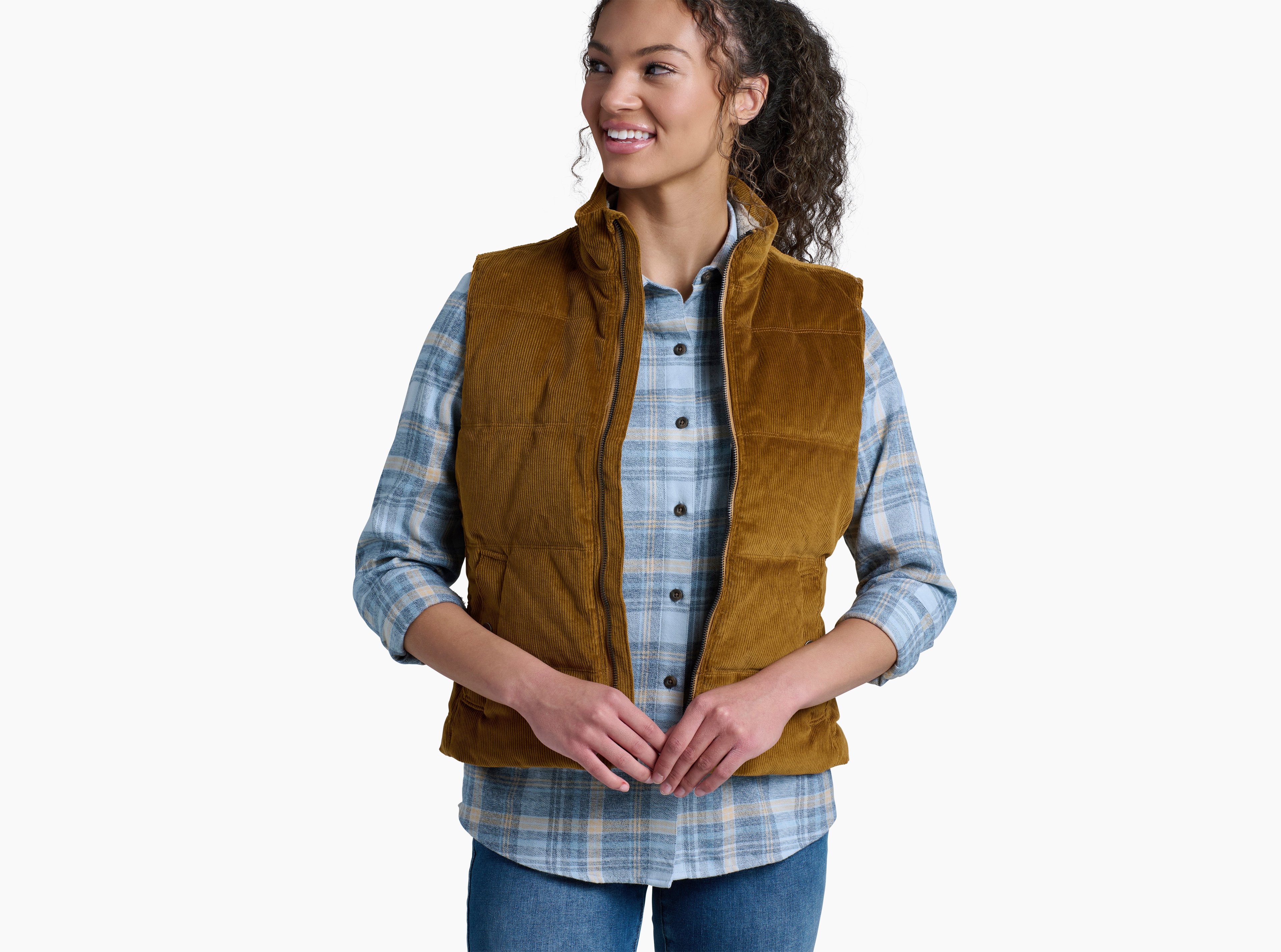 KUHL W's Astrid Down Vest TUSCAN SUN Front