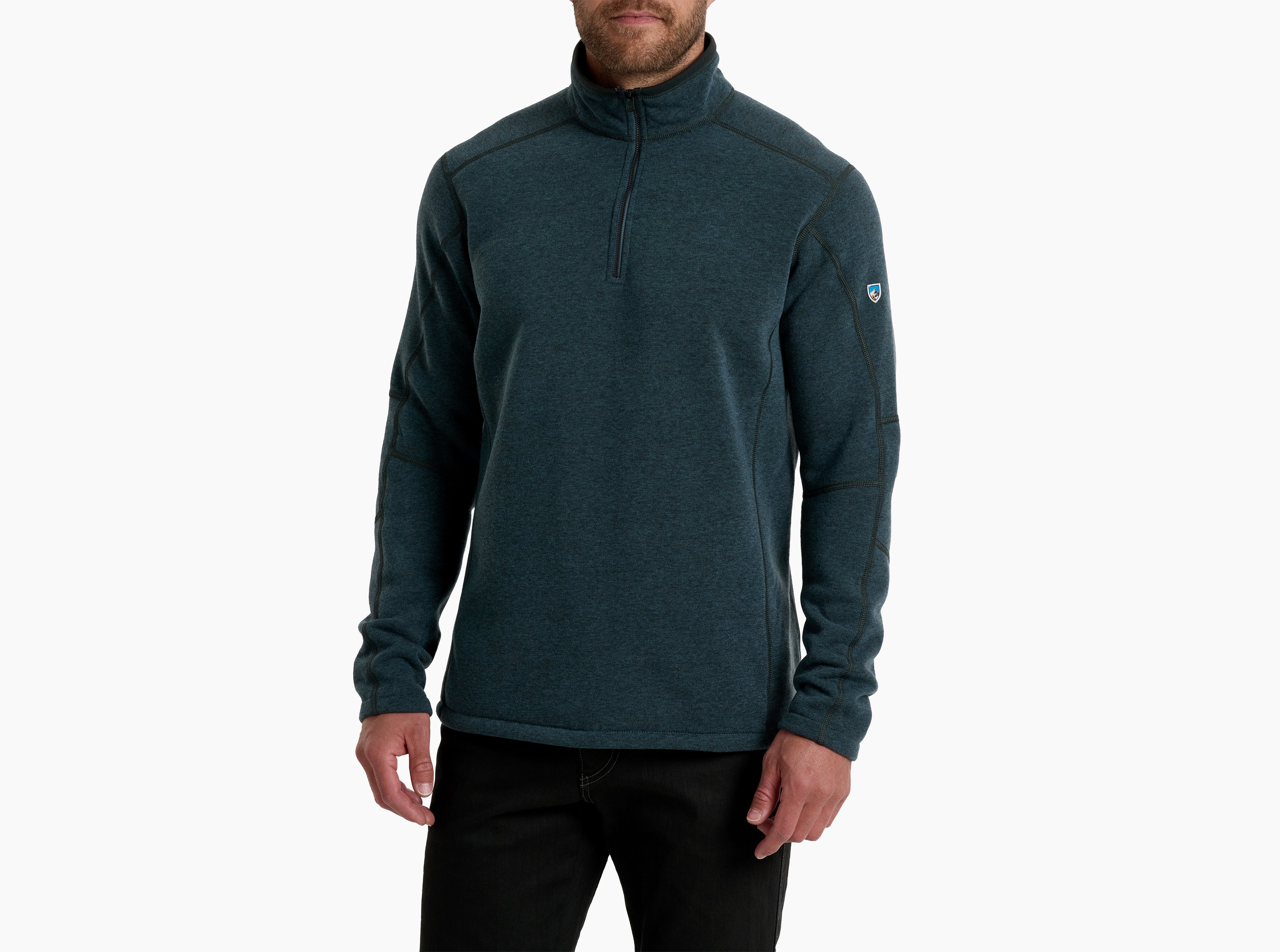 KUHL Revel 1/4 Zip STORM BLUE Front