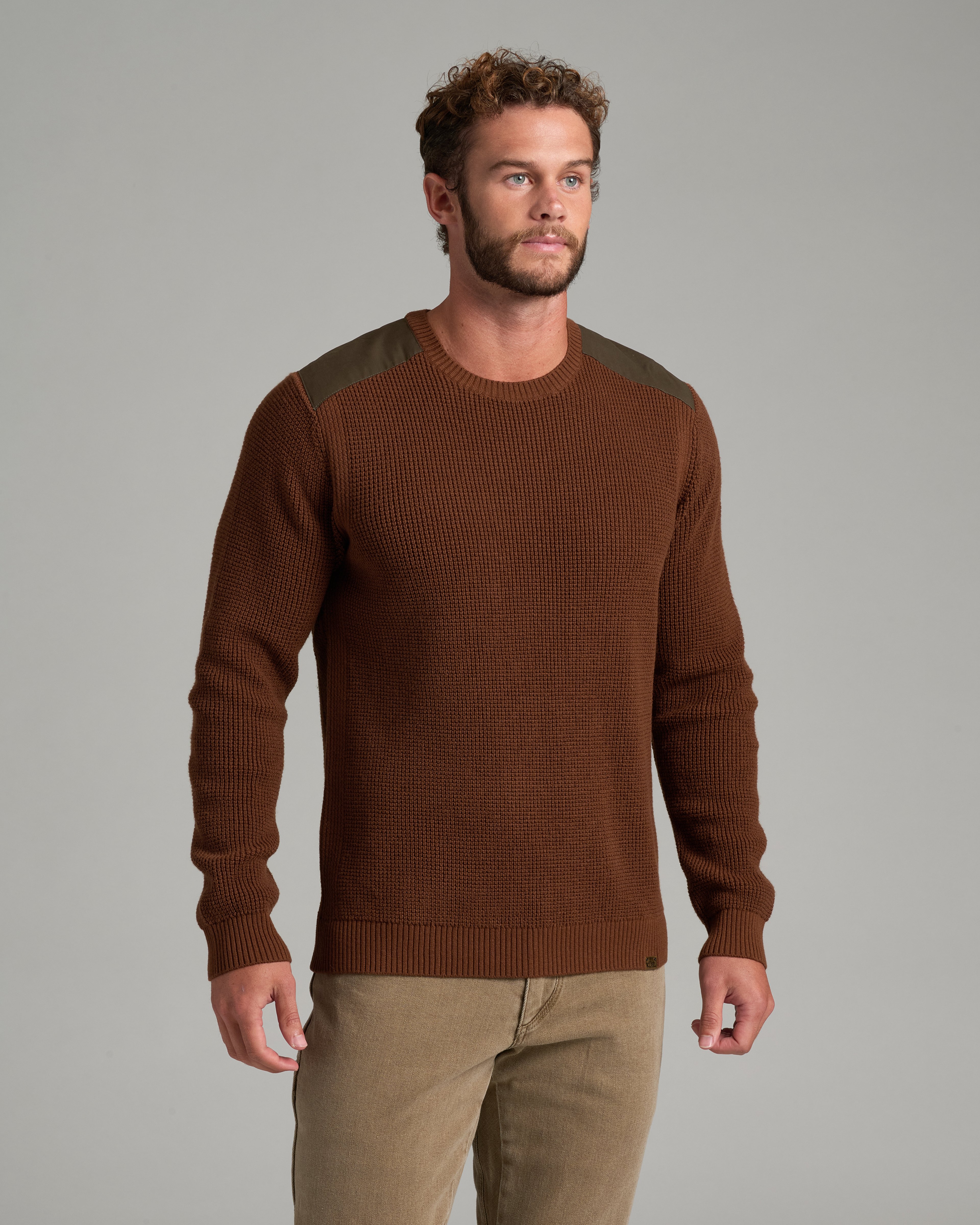KUHL Evader Sweater SADDLE BROWN Front