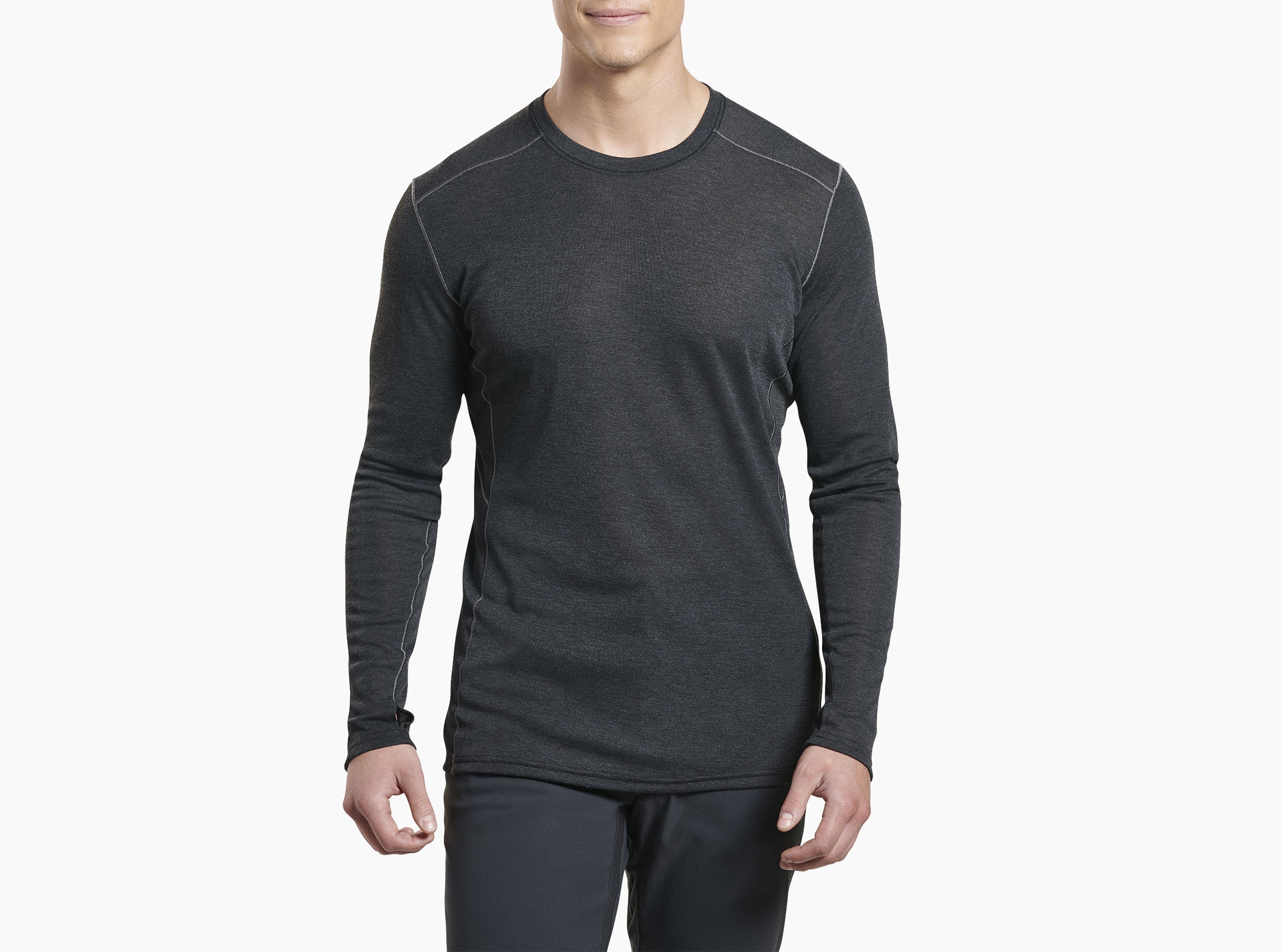 KUHL M's Akkomplice Crew LS CARBON Front