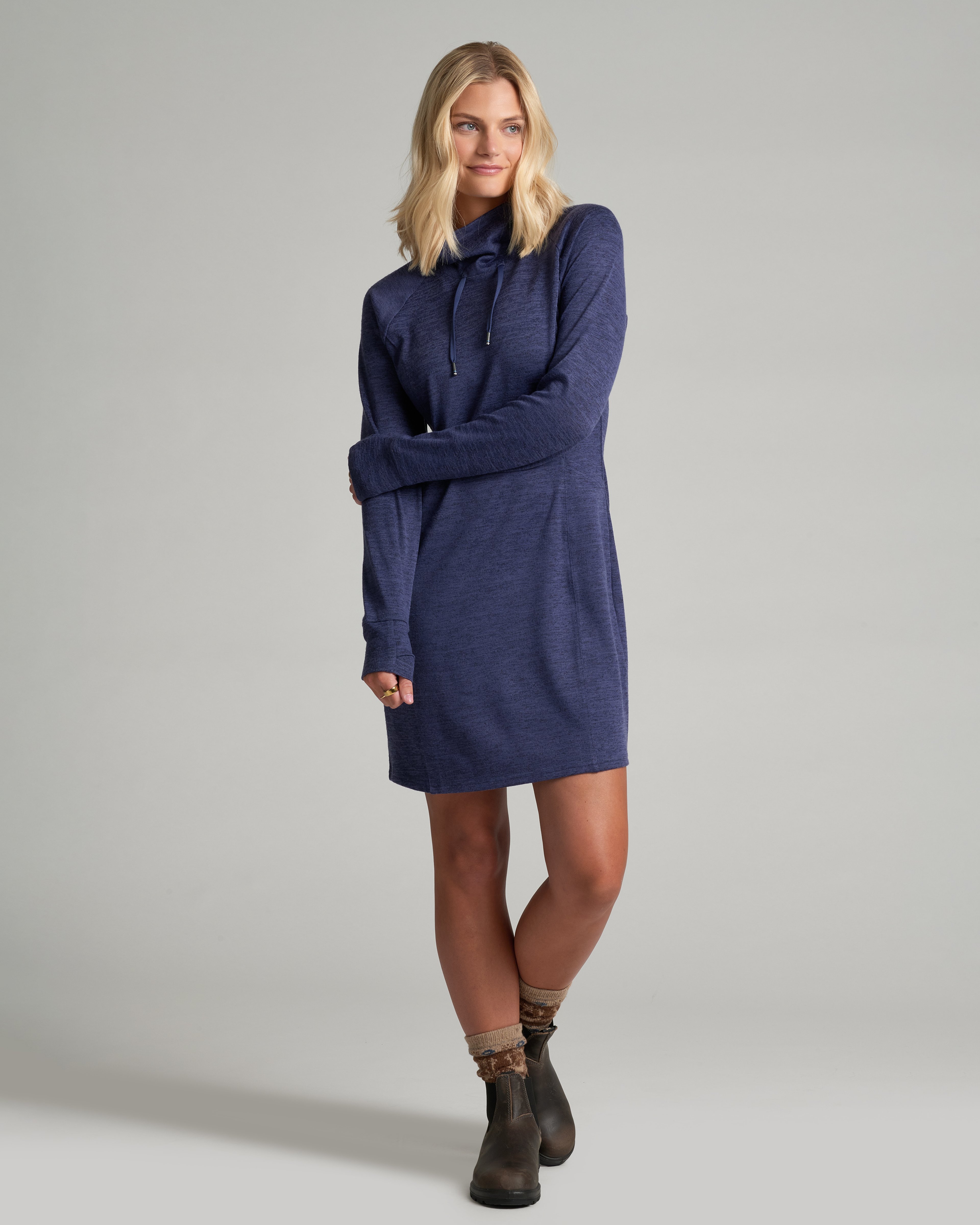 KUHL Elia Dress DEEP PERIWINKLE Front