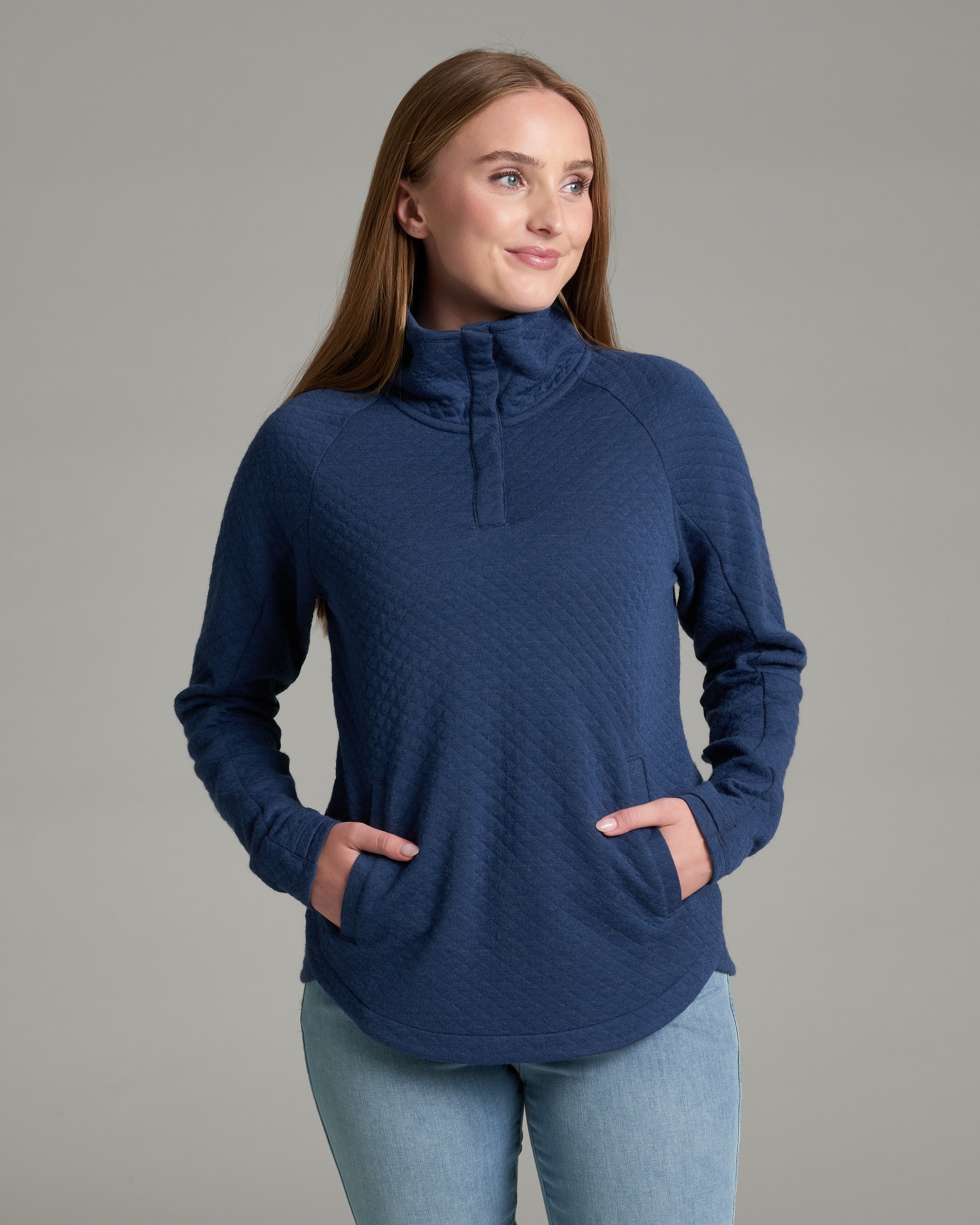 KUHL Argenta Pullover DEEP PERIWINKLE Front