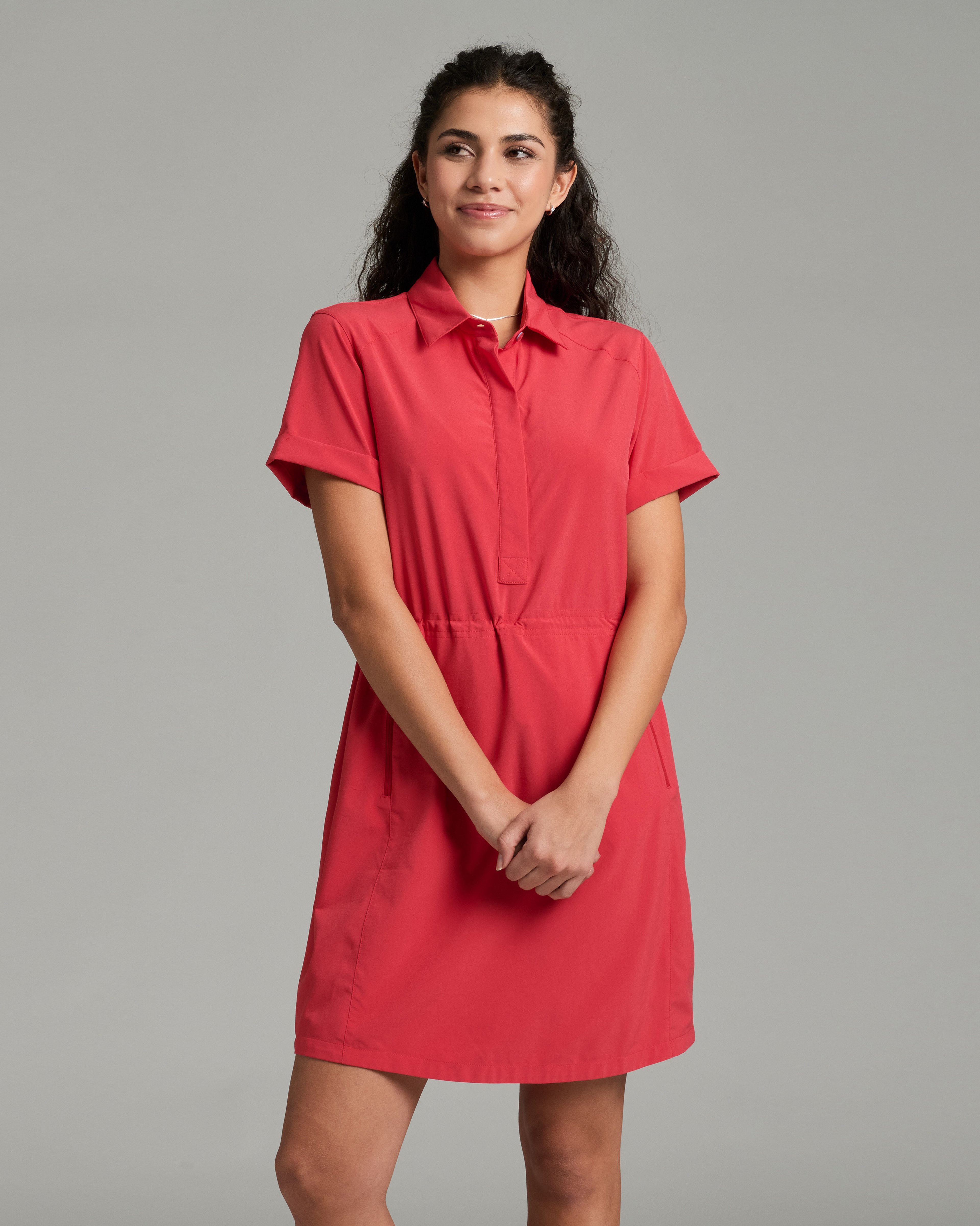 KUHL Vantage Travelr Dress GRENADINE Front