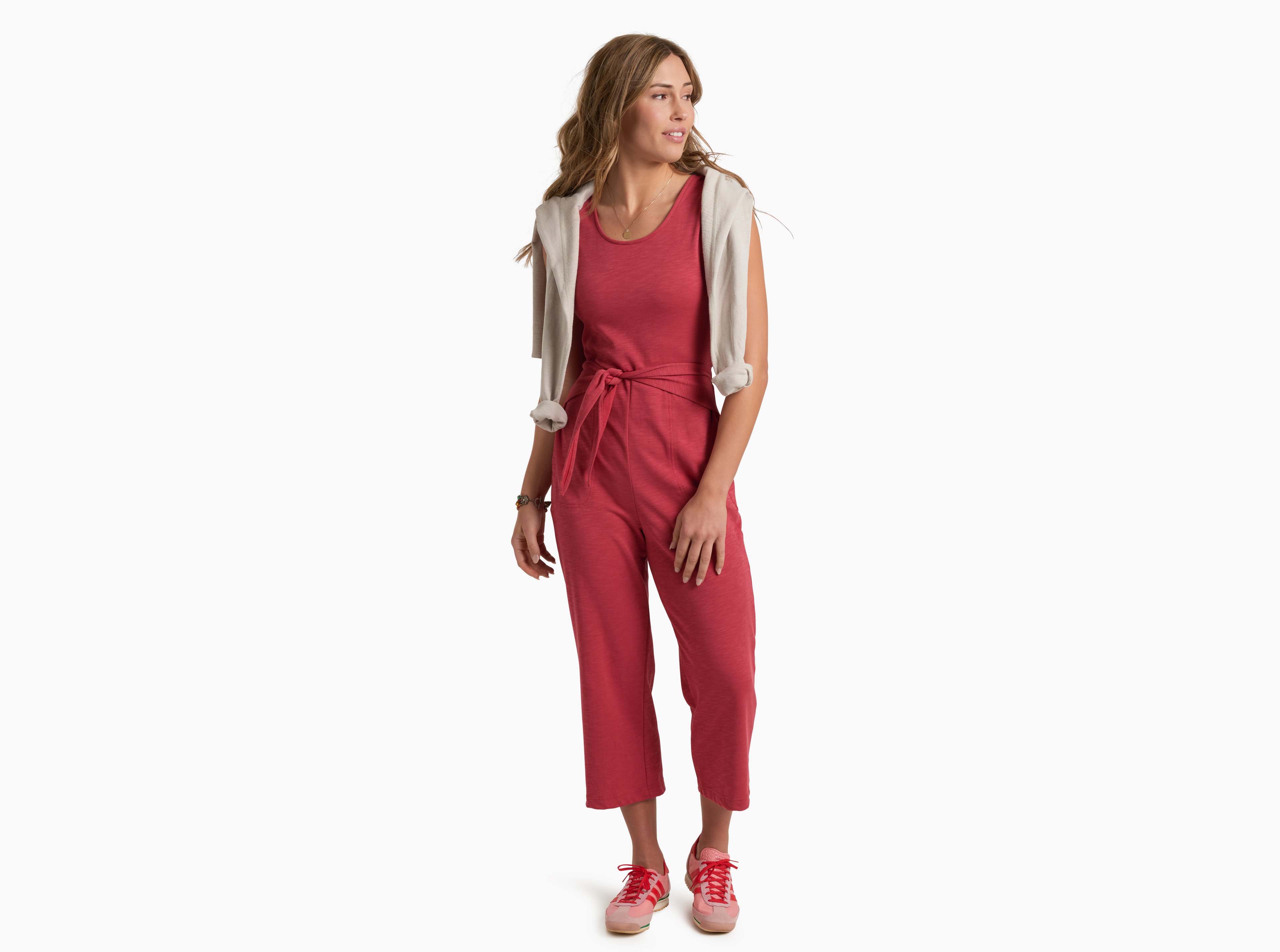 KUHL Ella Jumpsuit GARNET ROSE Front