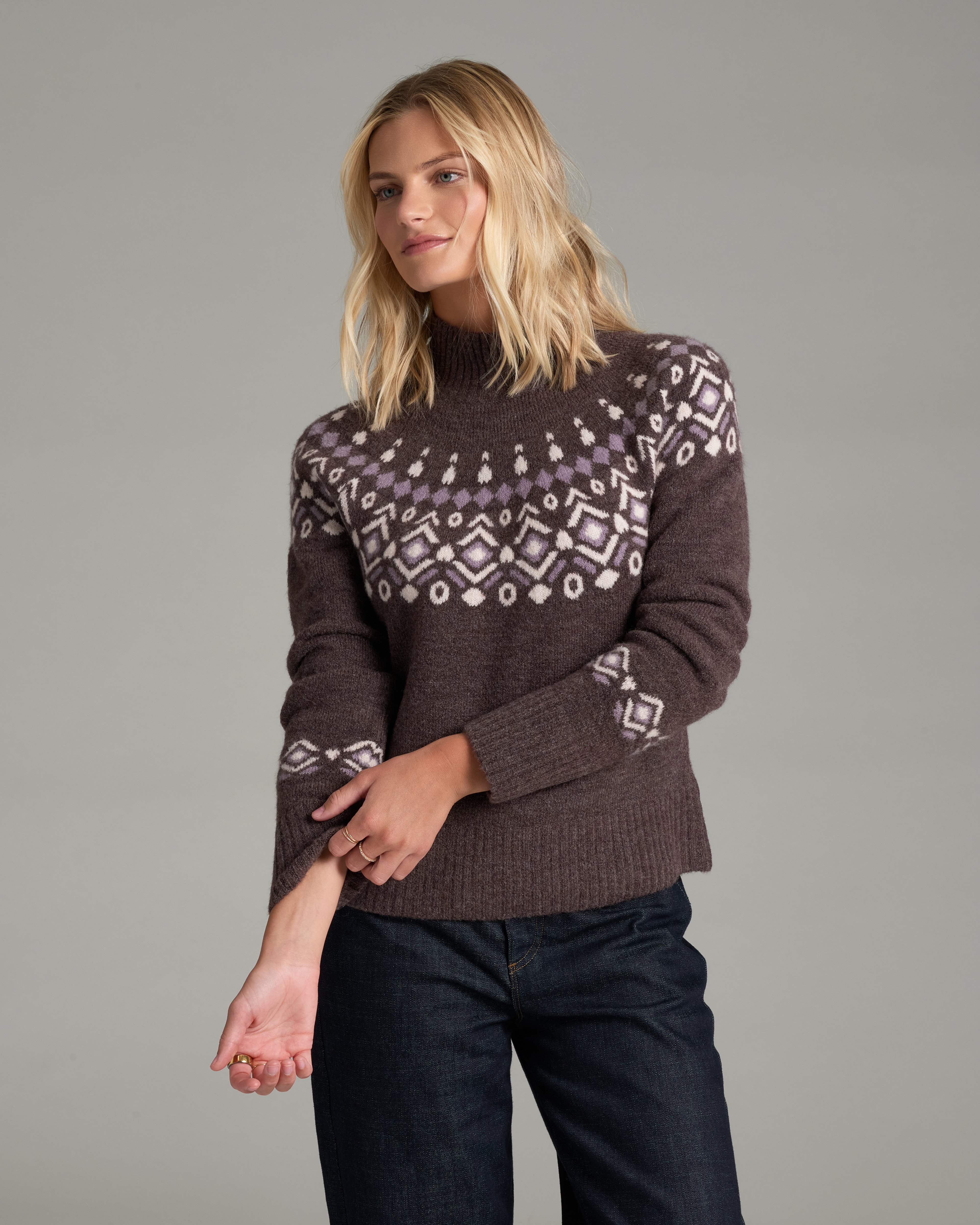 KUHL Alpina Sweater MULBERRY Front