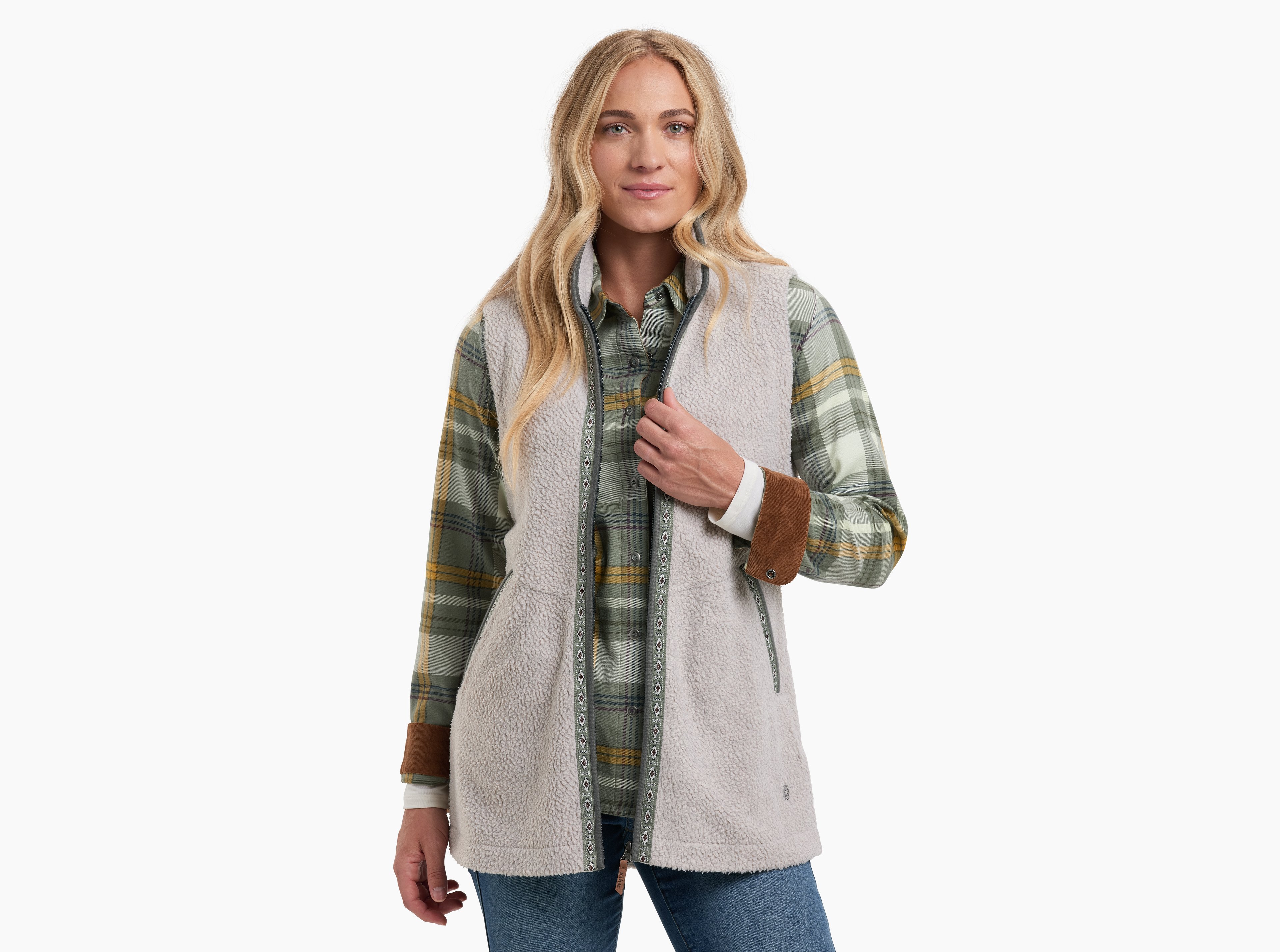 KUHL Hygge Vest NATURAL Front
