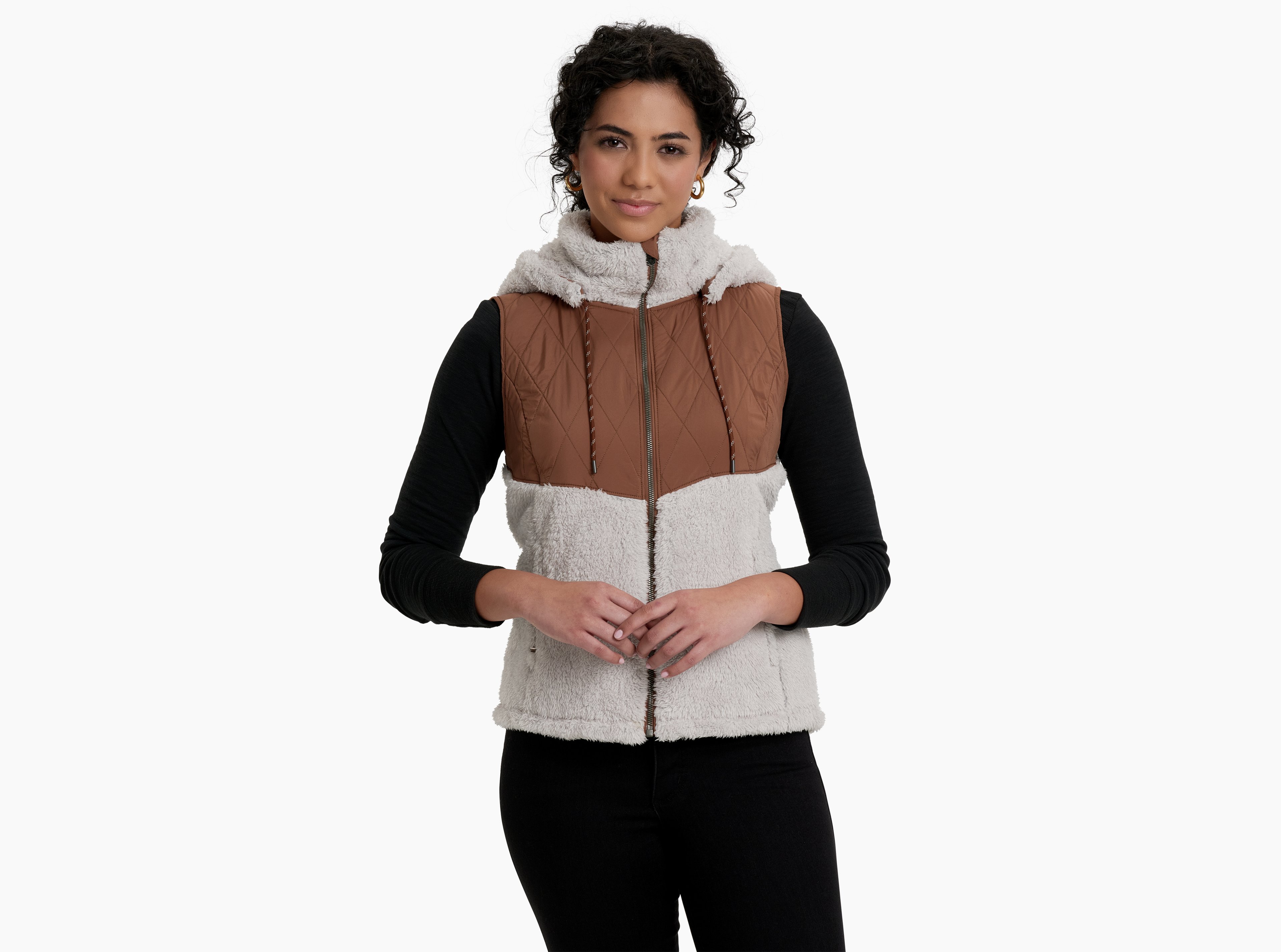 KUHL Prima Flight Vest MOCHA Front