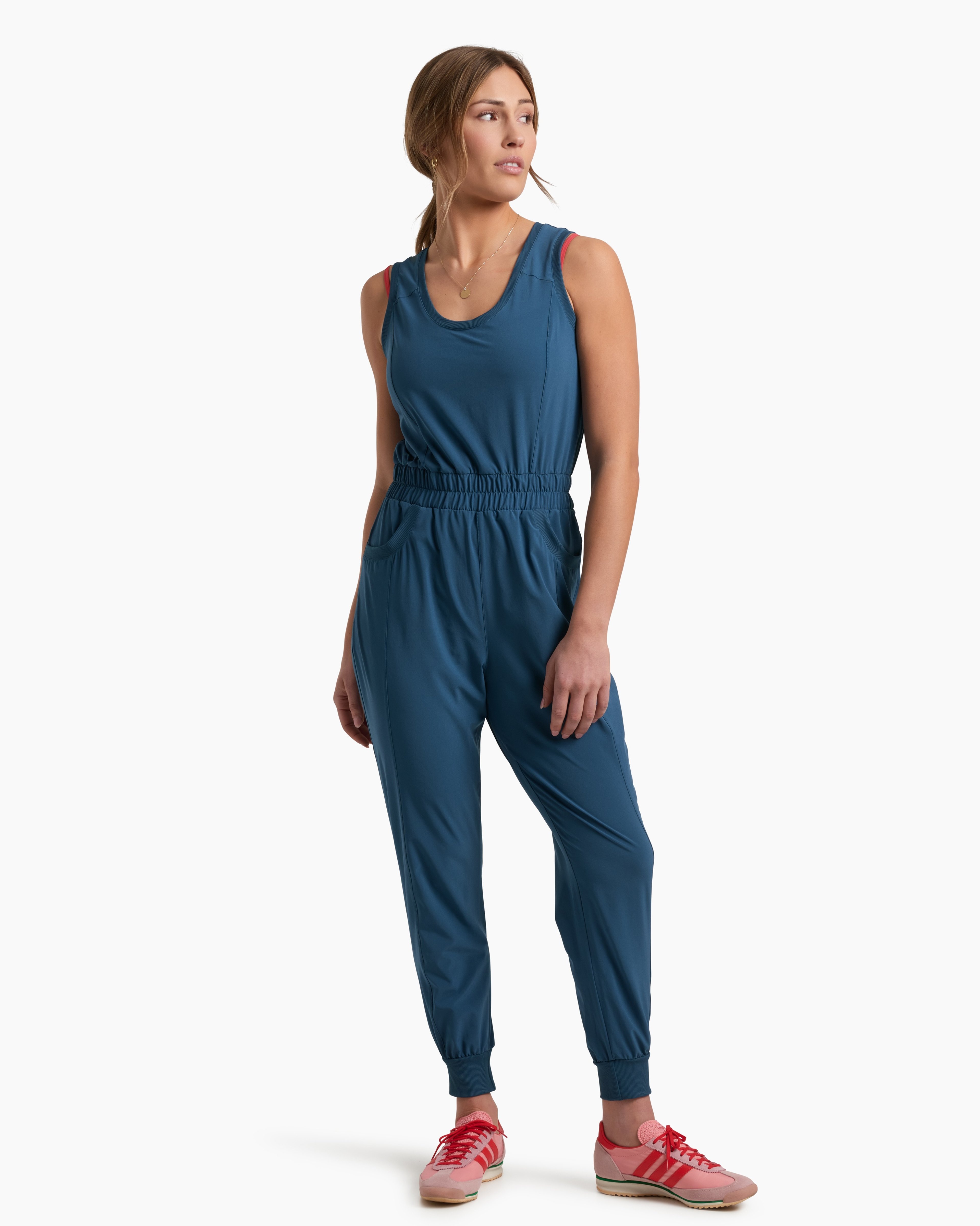 KUHL W's Vantage Jumpsuit SEAPORT Front