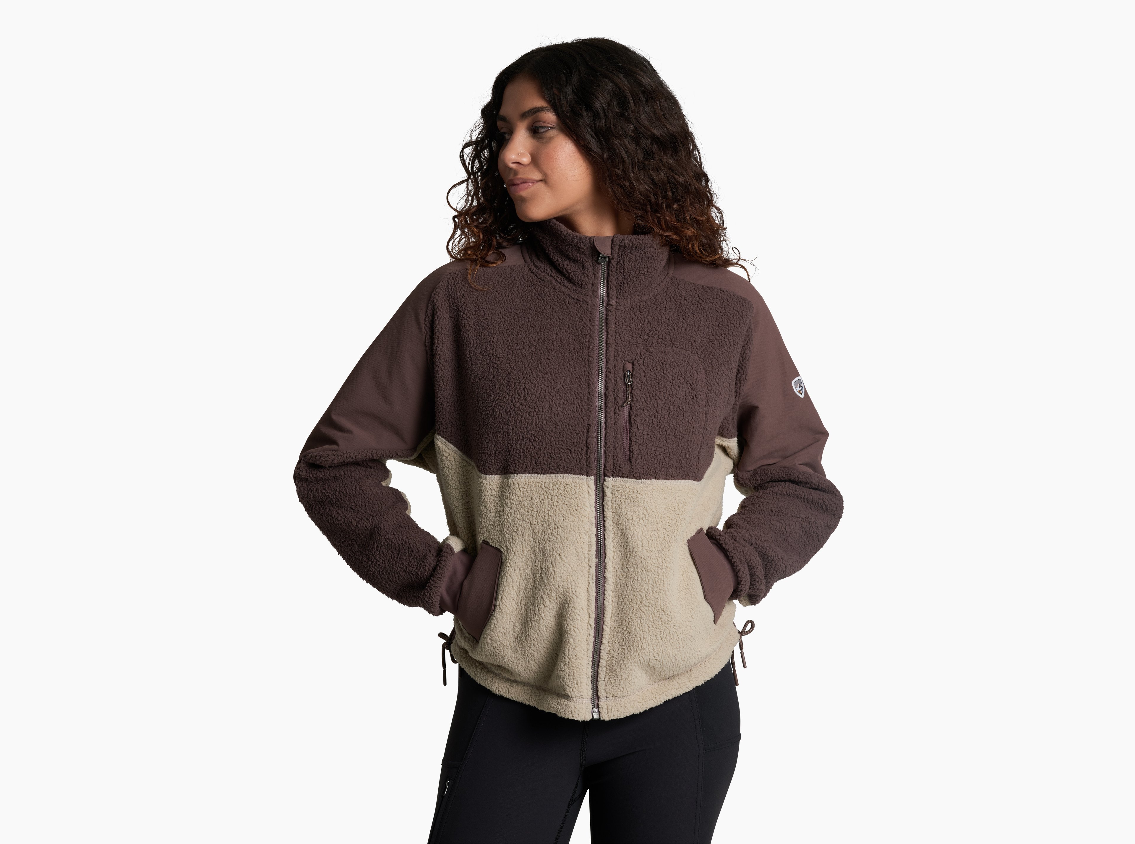 KUHL Elixir Jacket COFFEE Front