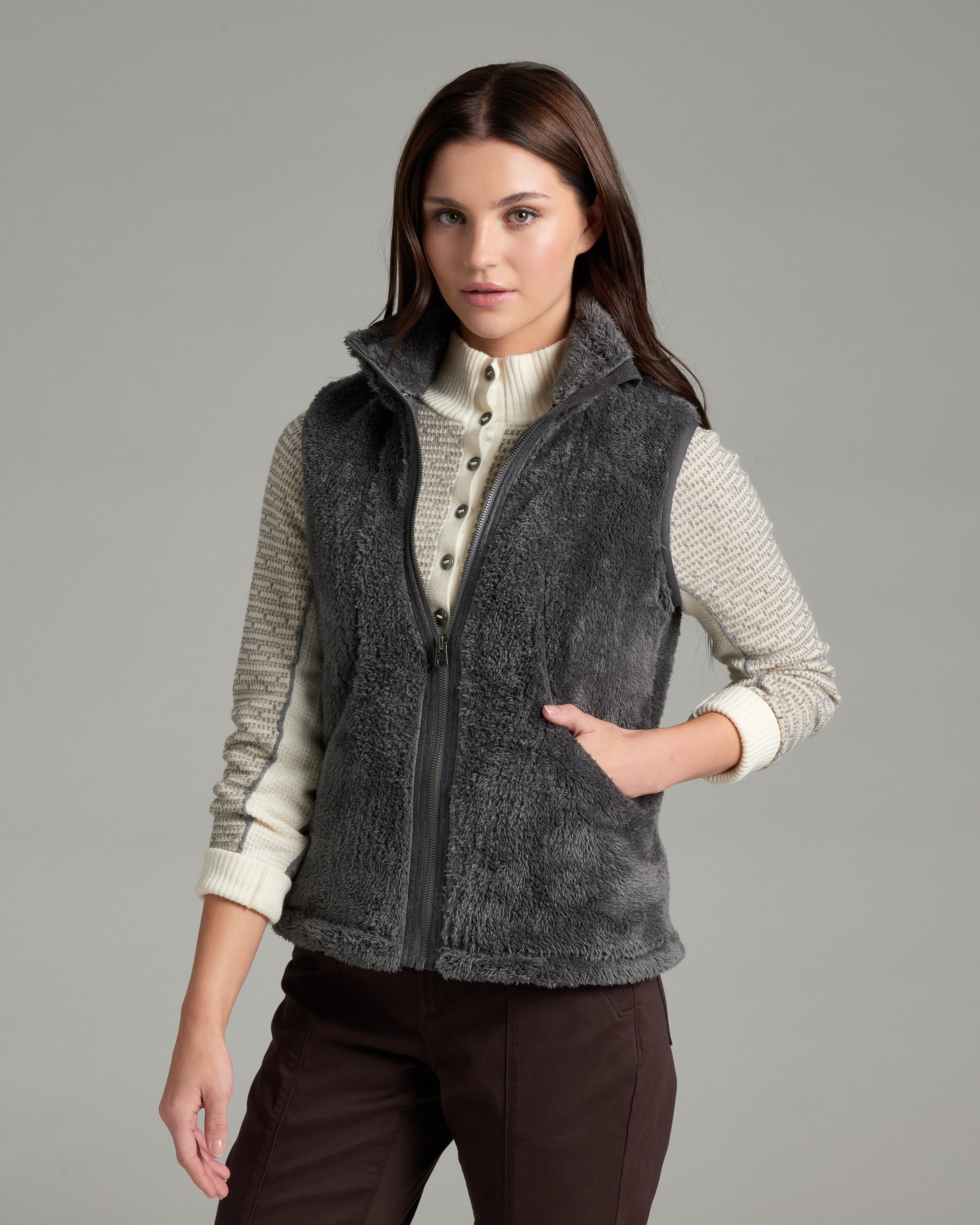 KUHL Avina Flight Vest PAVEMENT Front