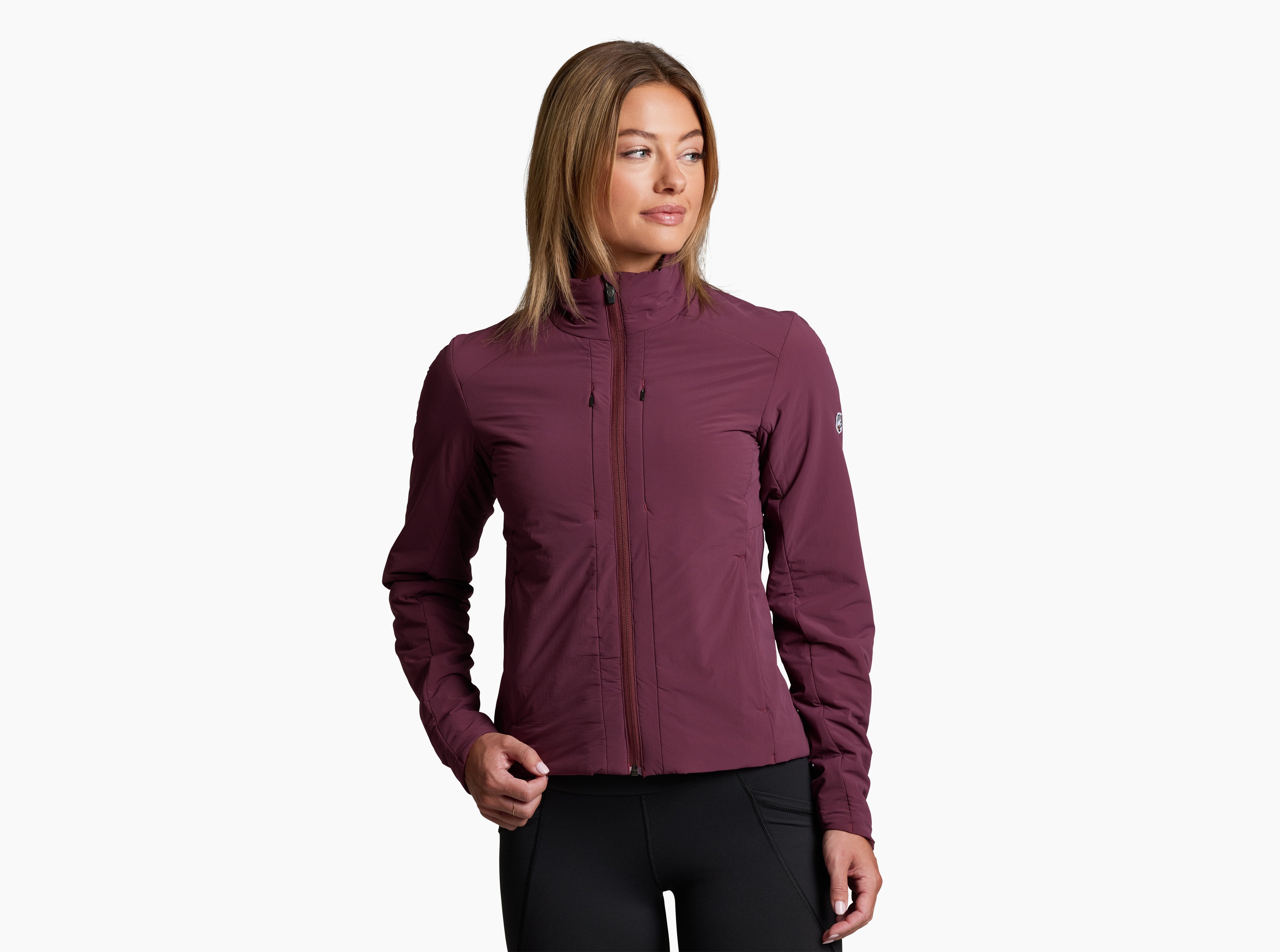KUHL W's AeroLight Jacket WINTER BERRY Front
