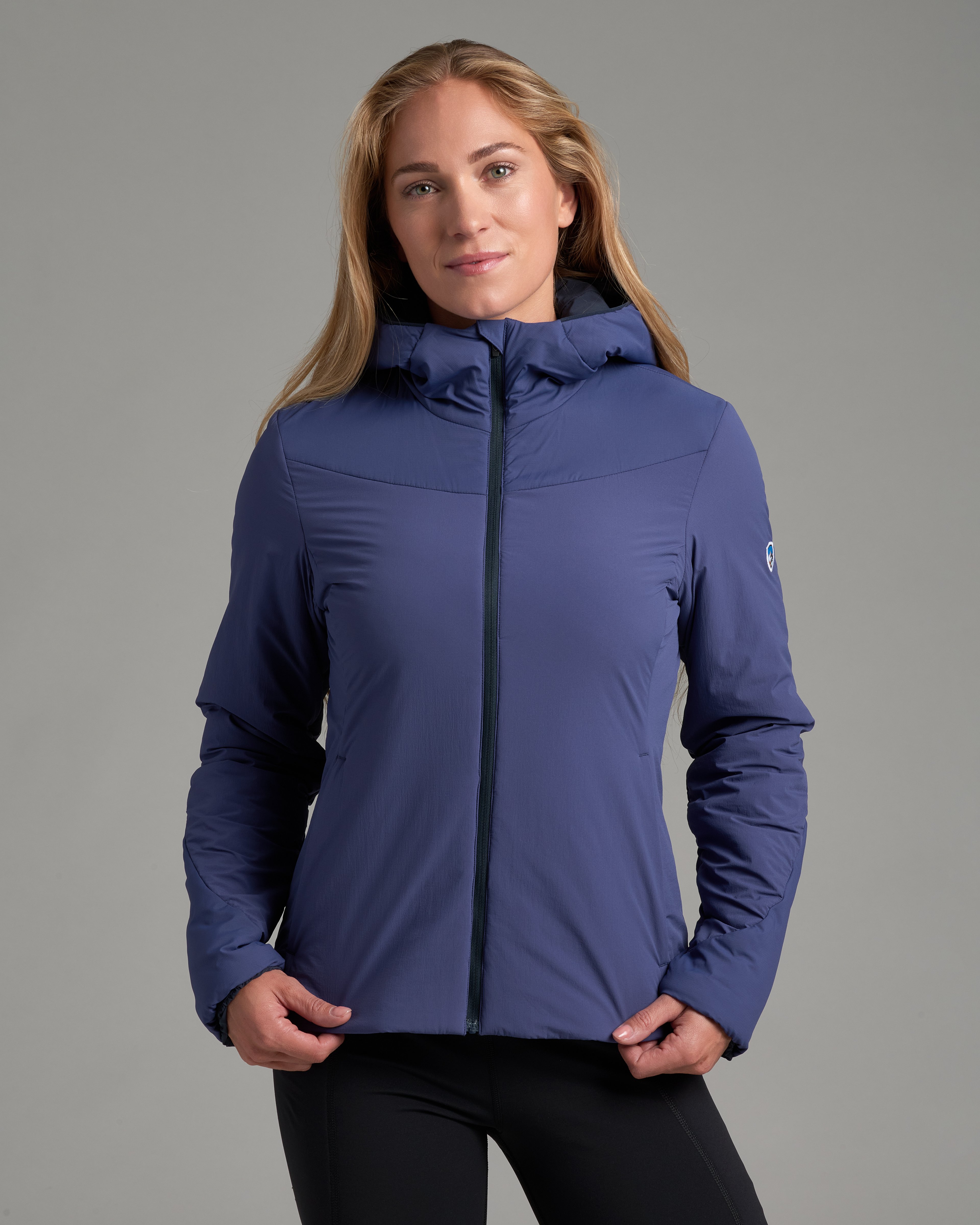 KUHL W's AeroLight Hoody DEEP PERIWINKLE Front