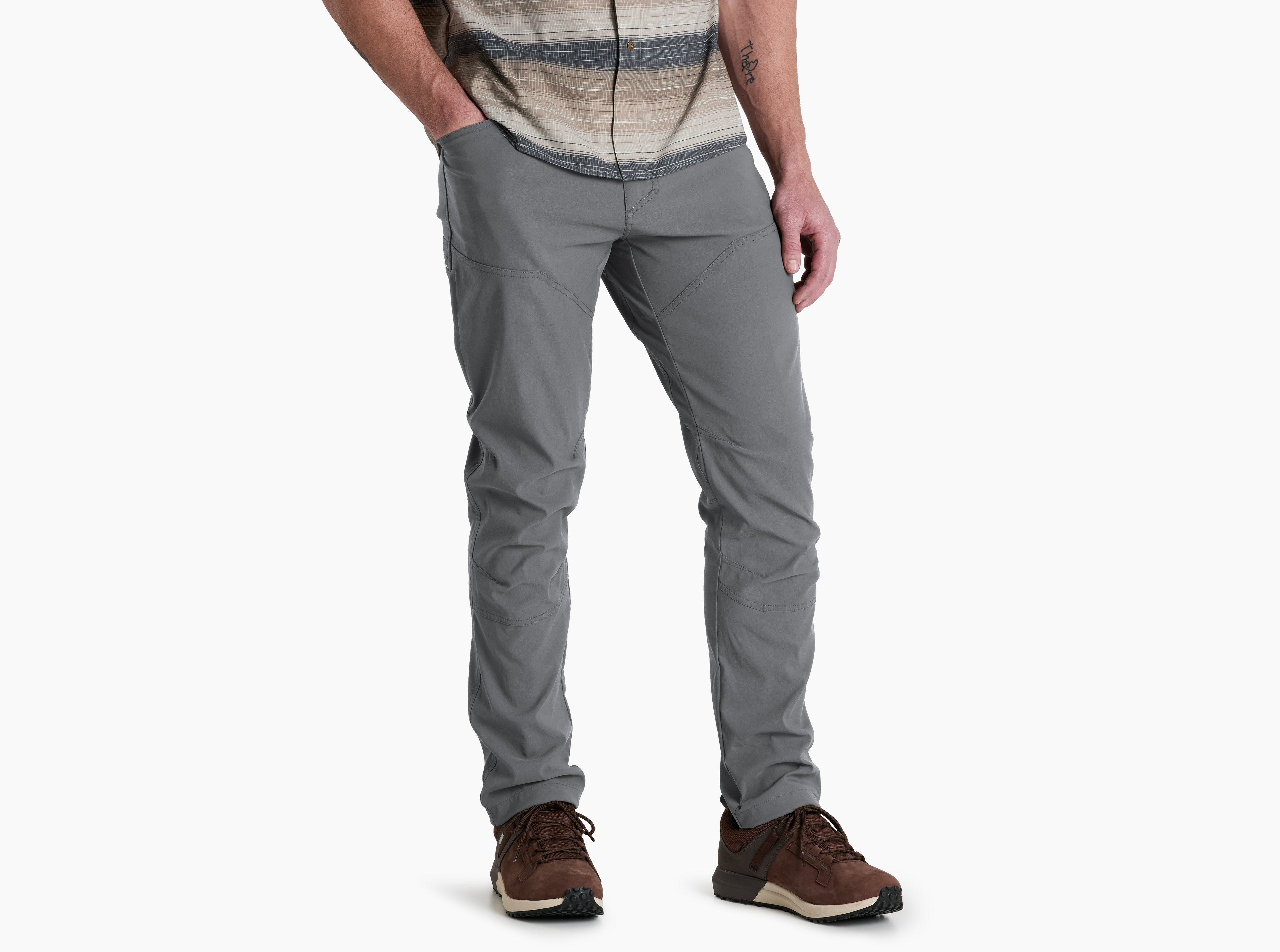 KUHL Renegade Rock Pant STEEL GRAY Front