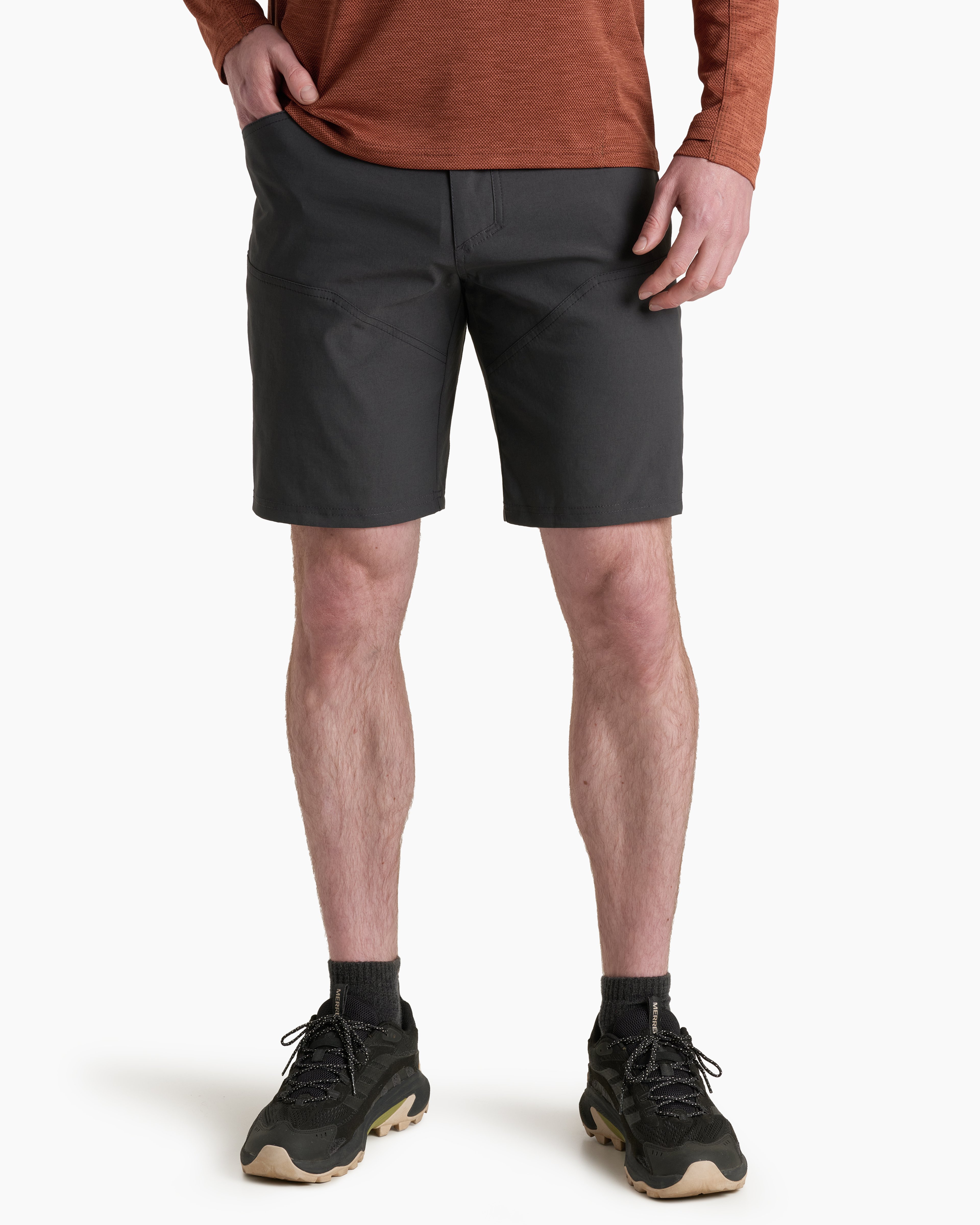 KUHL Renegade Rock Short CHARCOAL GREY Front