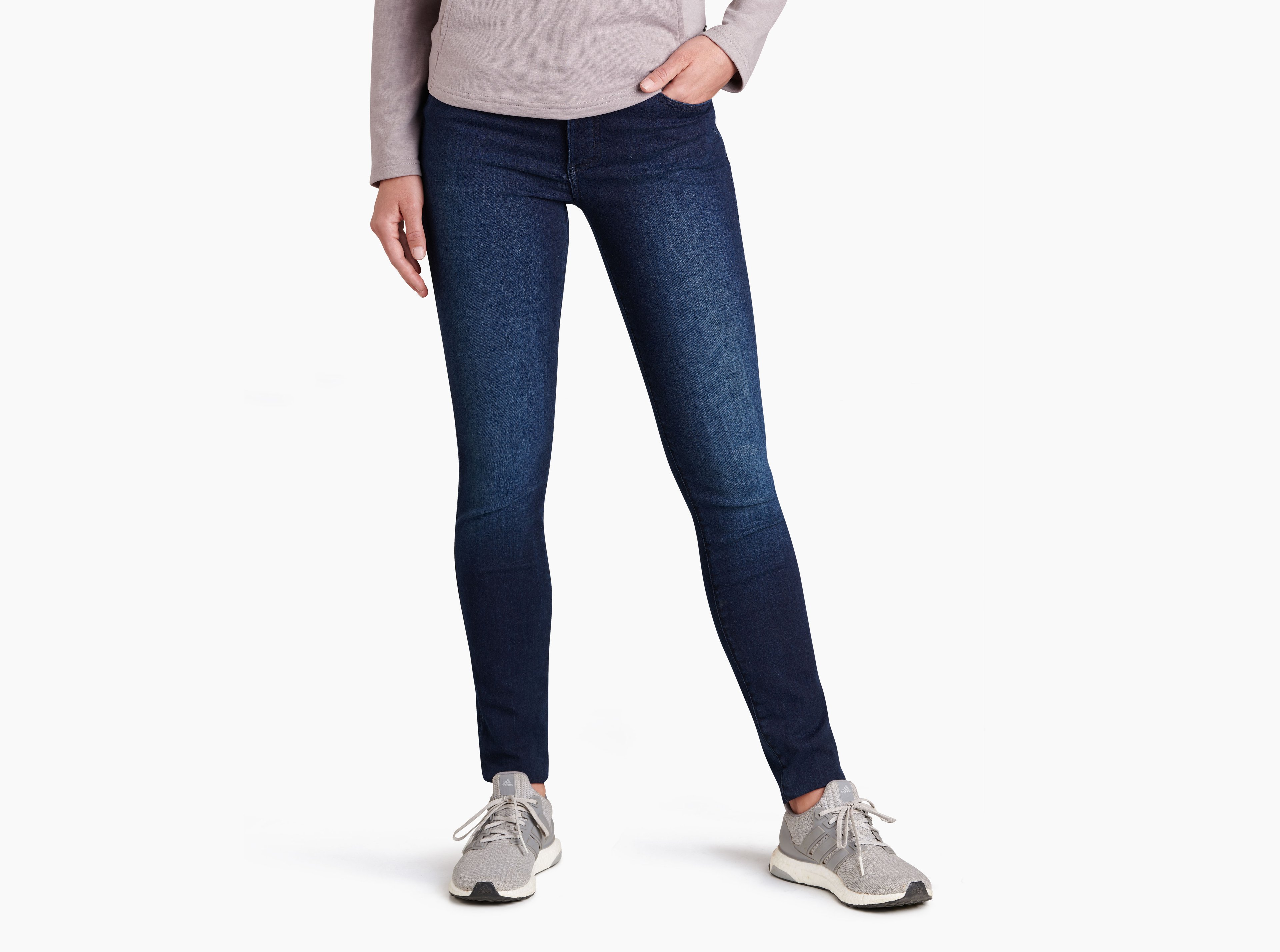 KUHL 9 Kontour Flex Denim Skinny MIDNIGHT Front