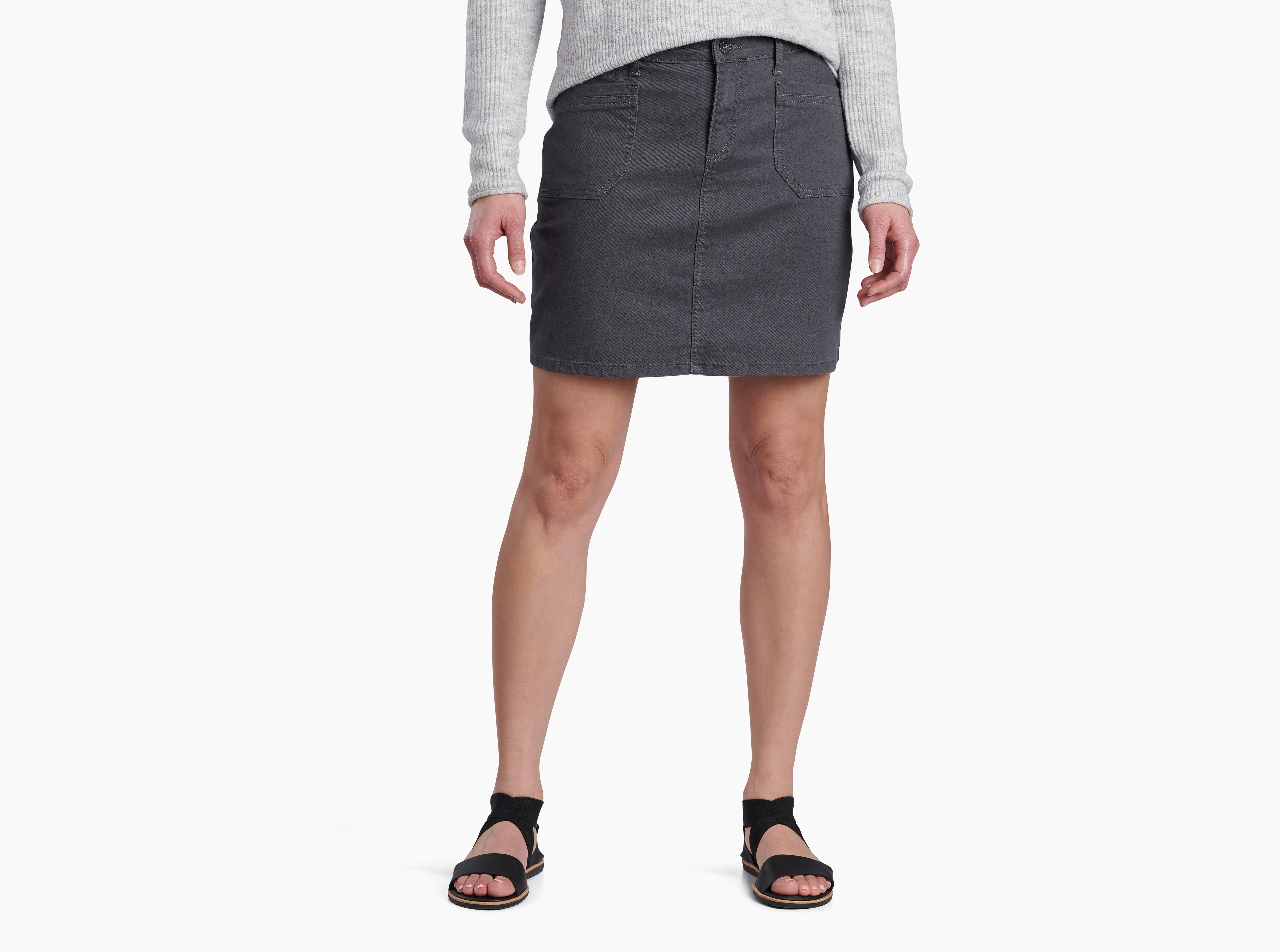 KUHL Kontour Skirt PAVEMENT Front