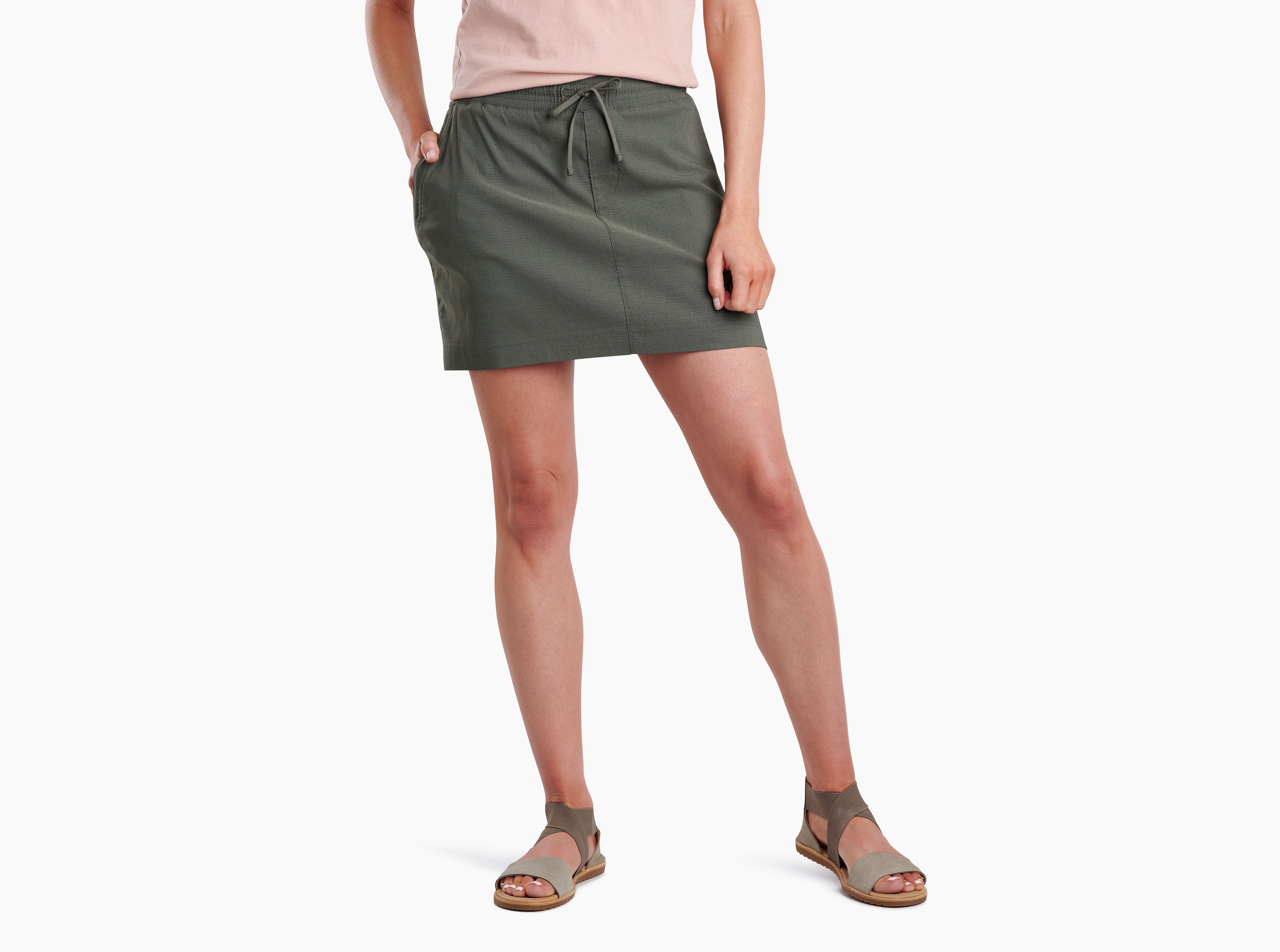 KUHL Haven Skort BLACK OLIVE Front