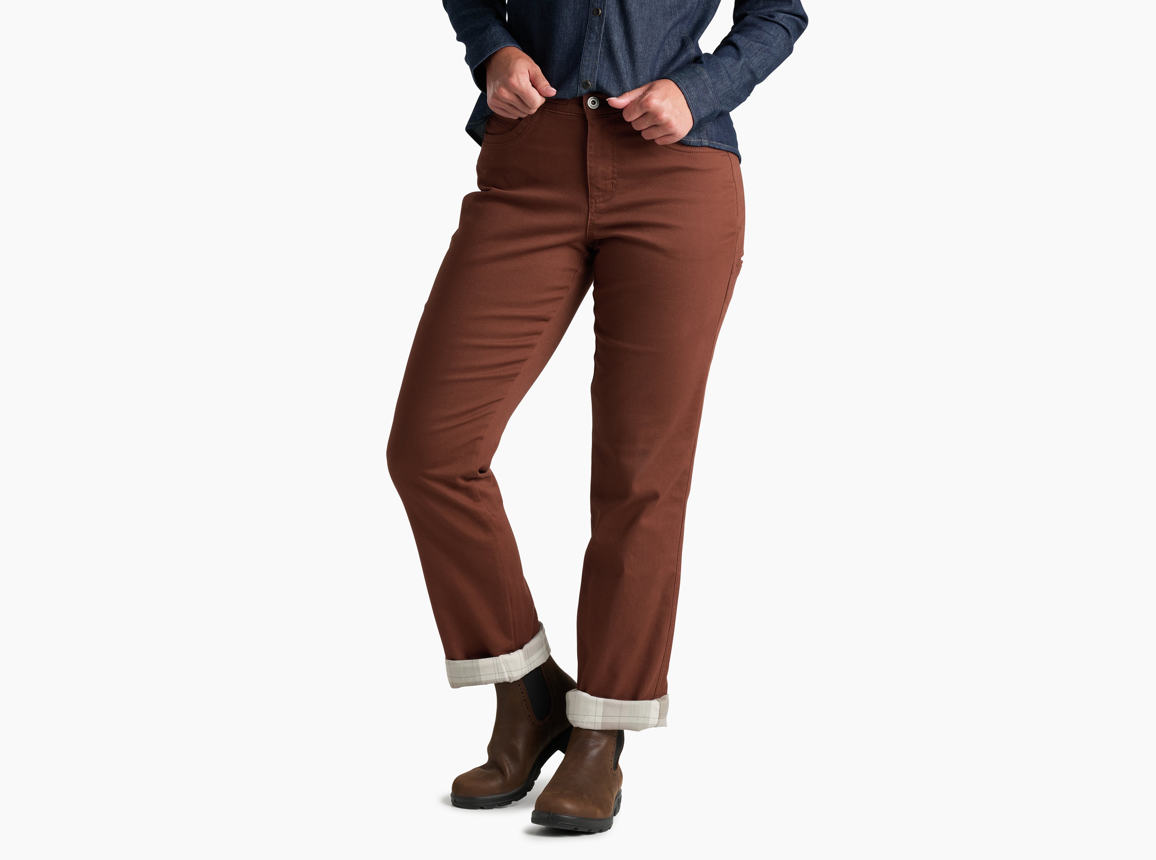 KUHL Kontour Lined Pant MOCHA Front