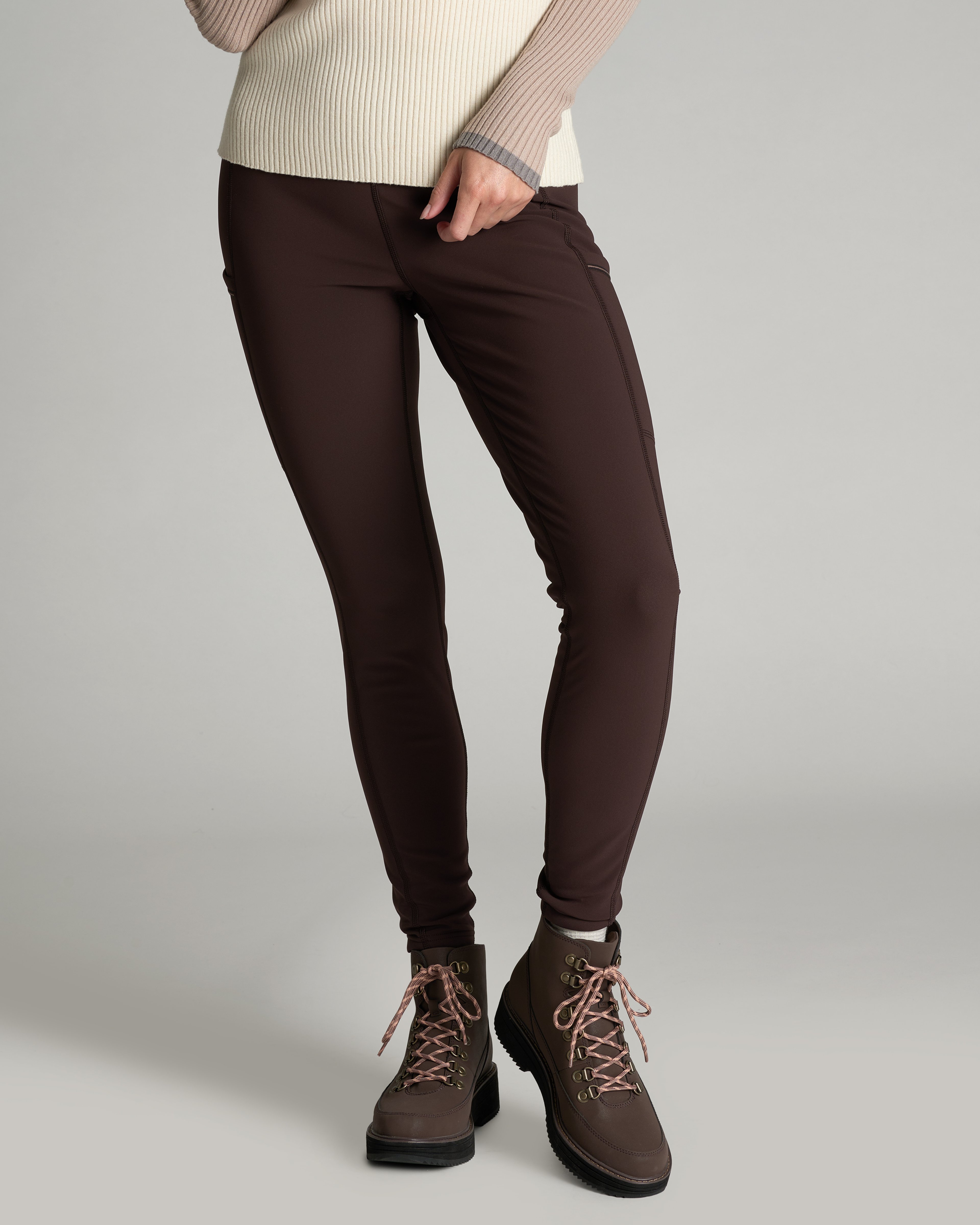 KUHL W's Frost Softshell Tight FRENCH ROAST Front