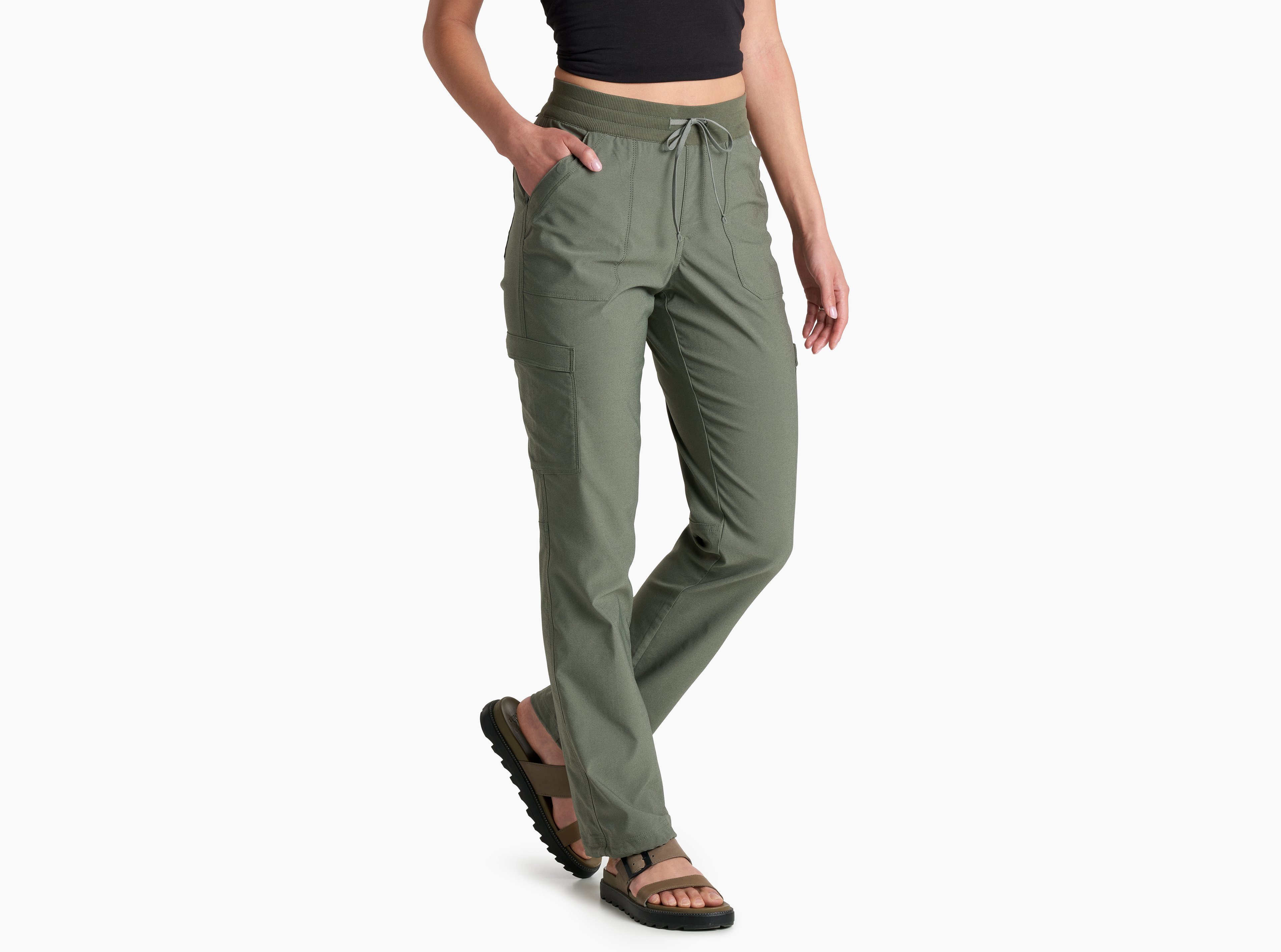 KUHL Trekr Straight OLIVE Front