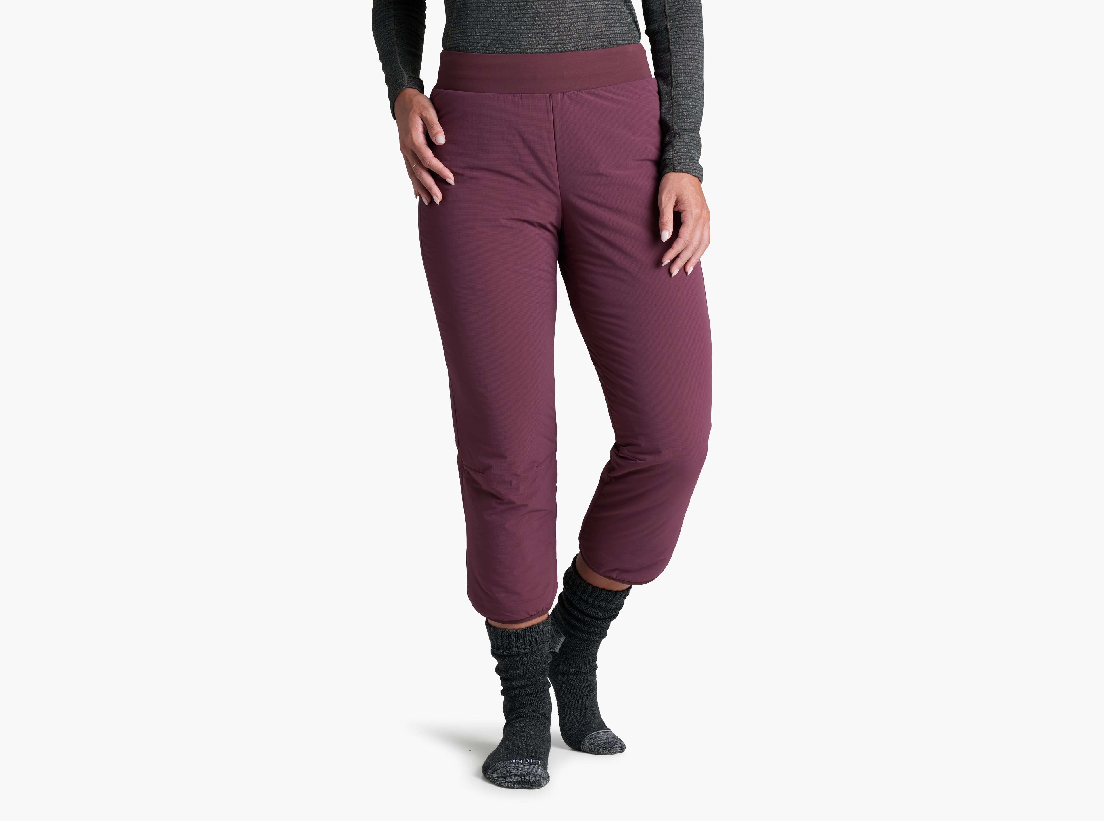 KUHL W's AeroLight Knicker WINTER BERRY Front
