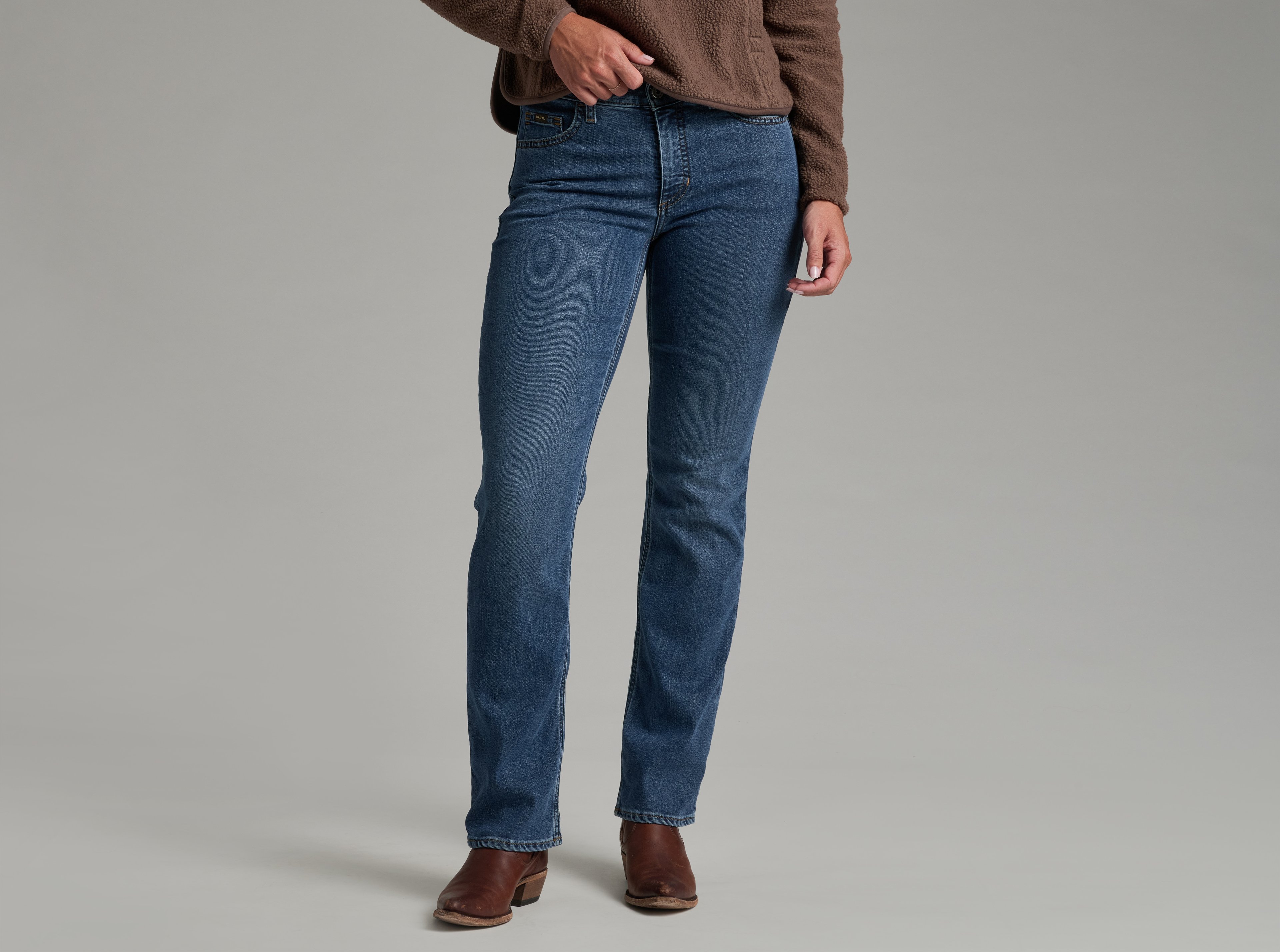 KUHL Kontour Form Straight Denim MIDNIGHT FADE Front
