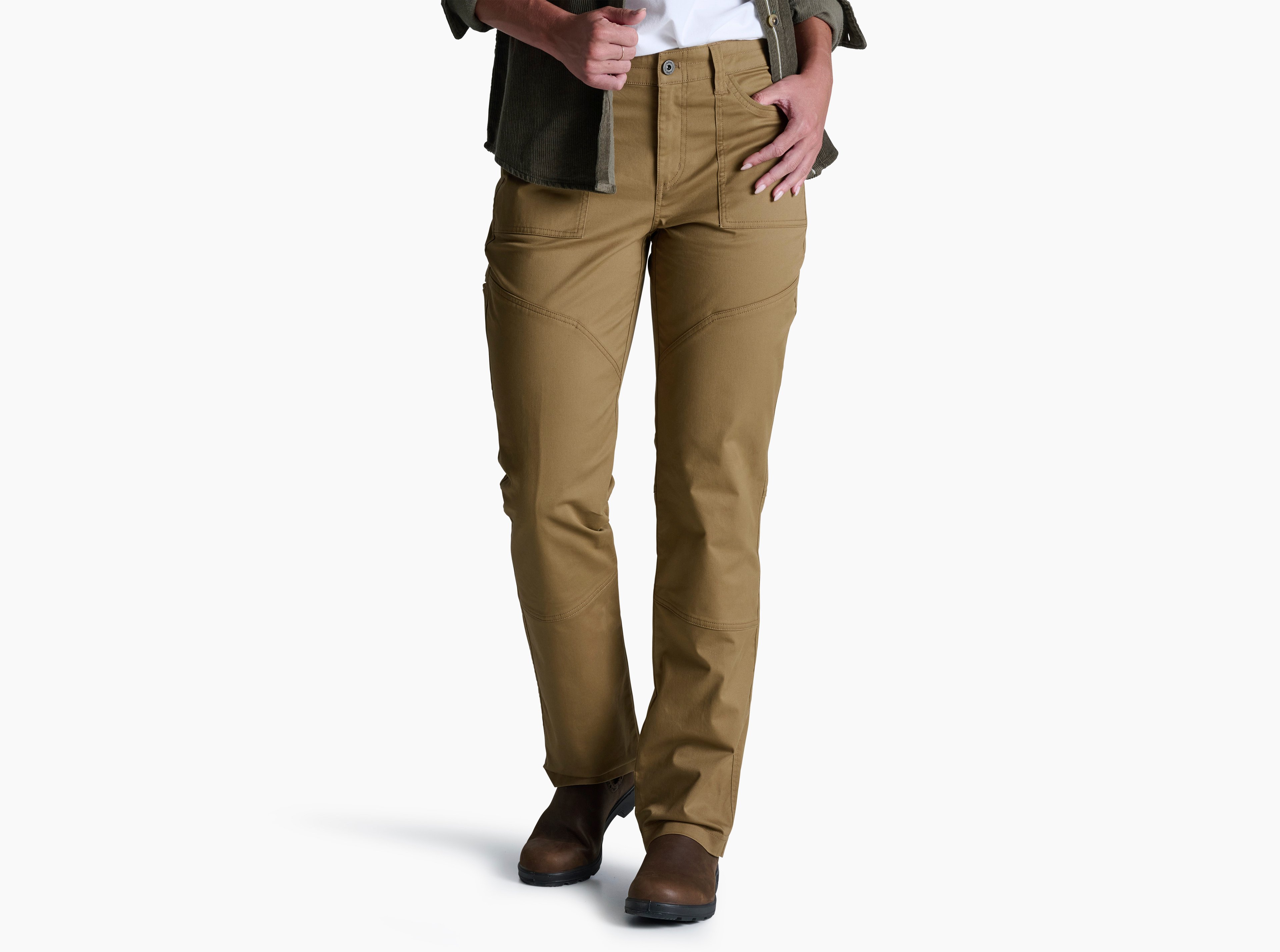 KUHL W's Rydr Lite Pant GRAIN Front
