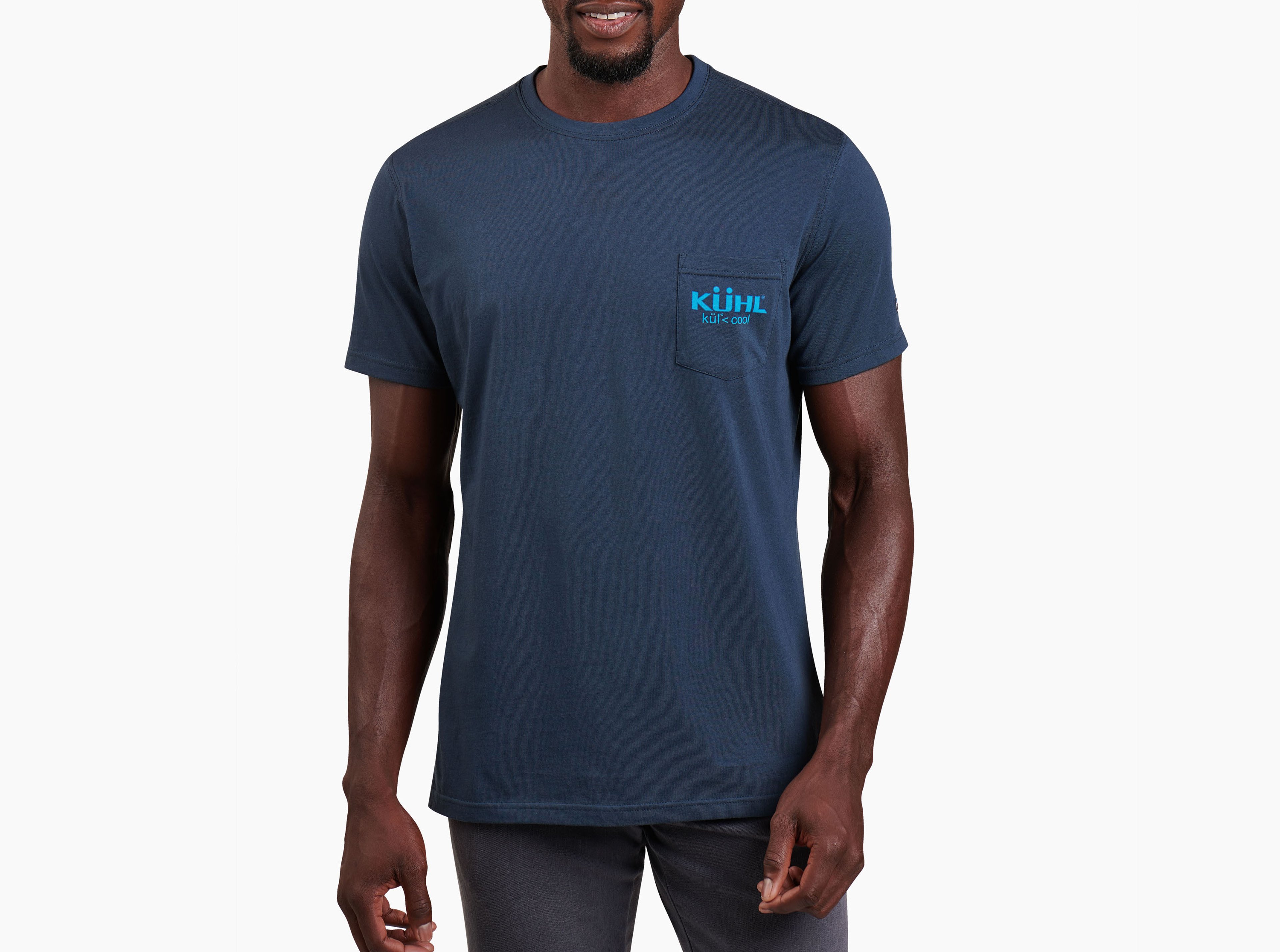 KUHL KUL Logo T PIRATE BLUE Front