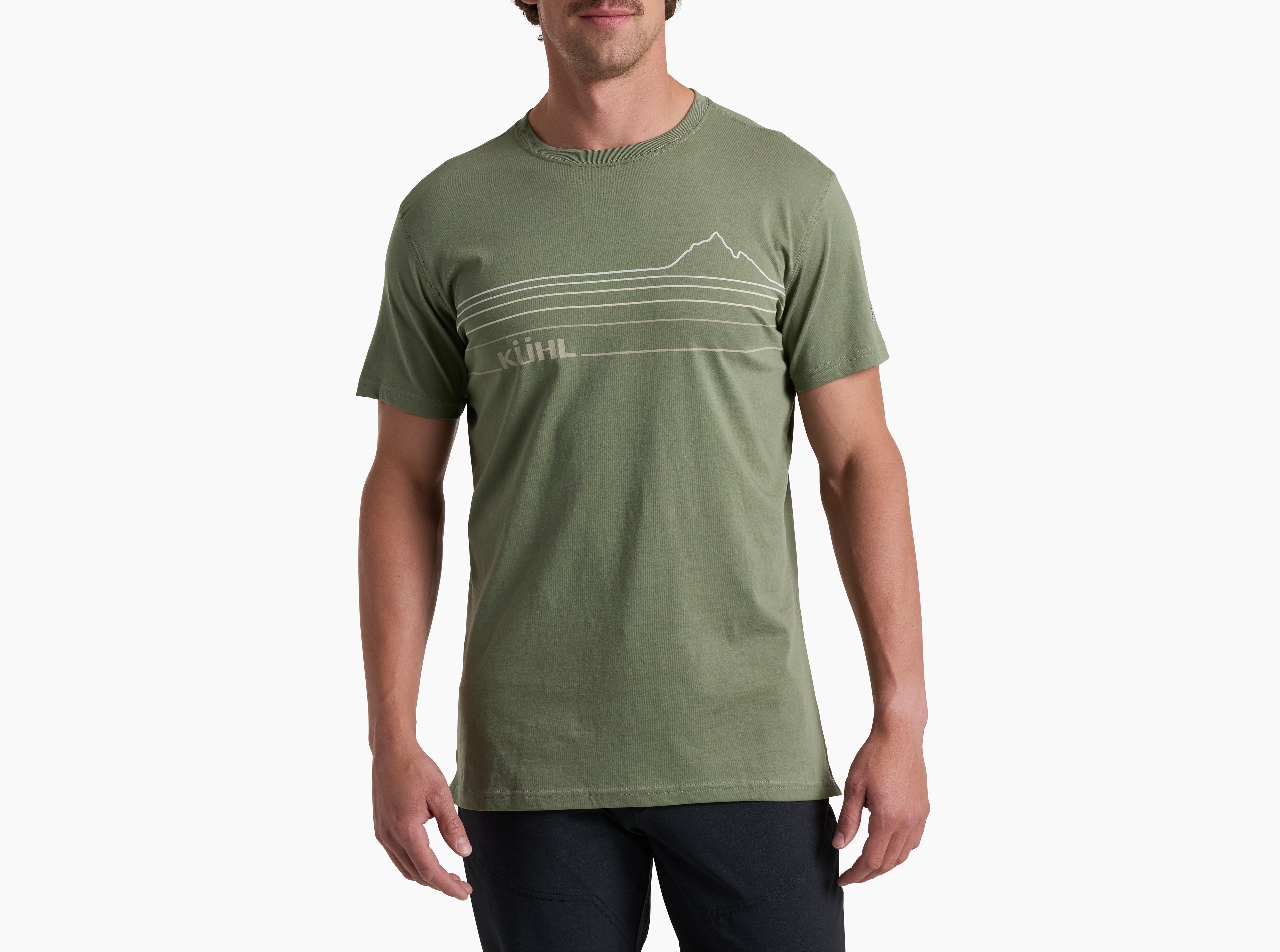 KUHL Mountain Lines T SLATE GREEN Front