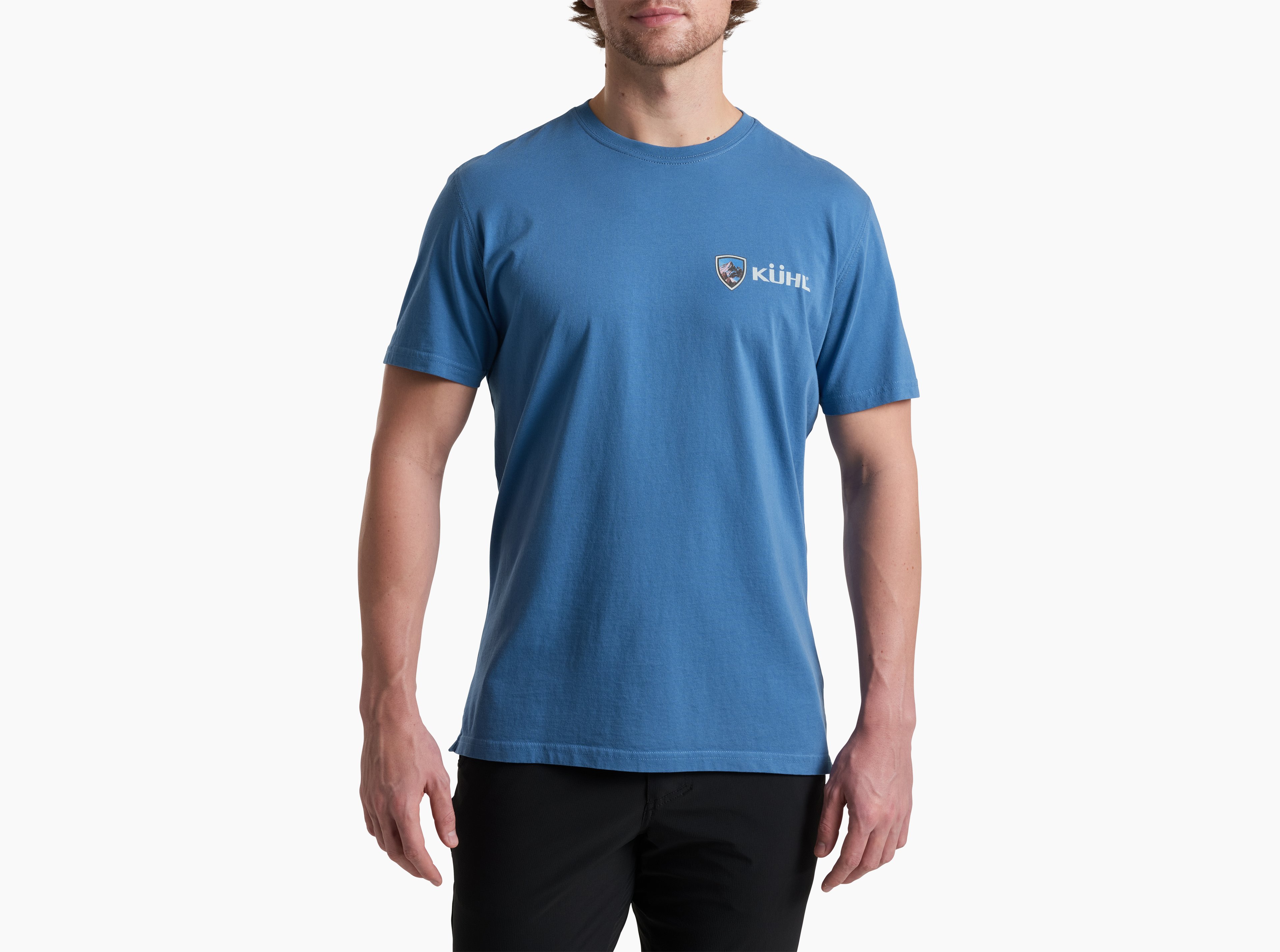 KUHL Mountain T RIVER BLUE Front