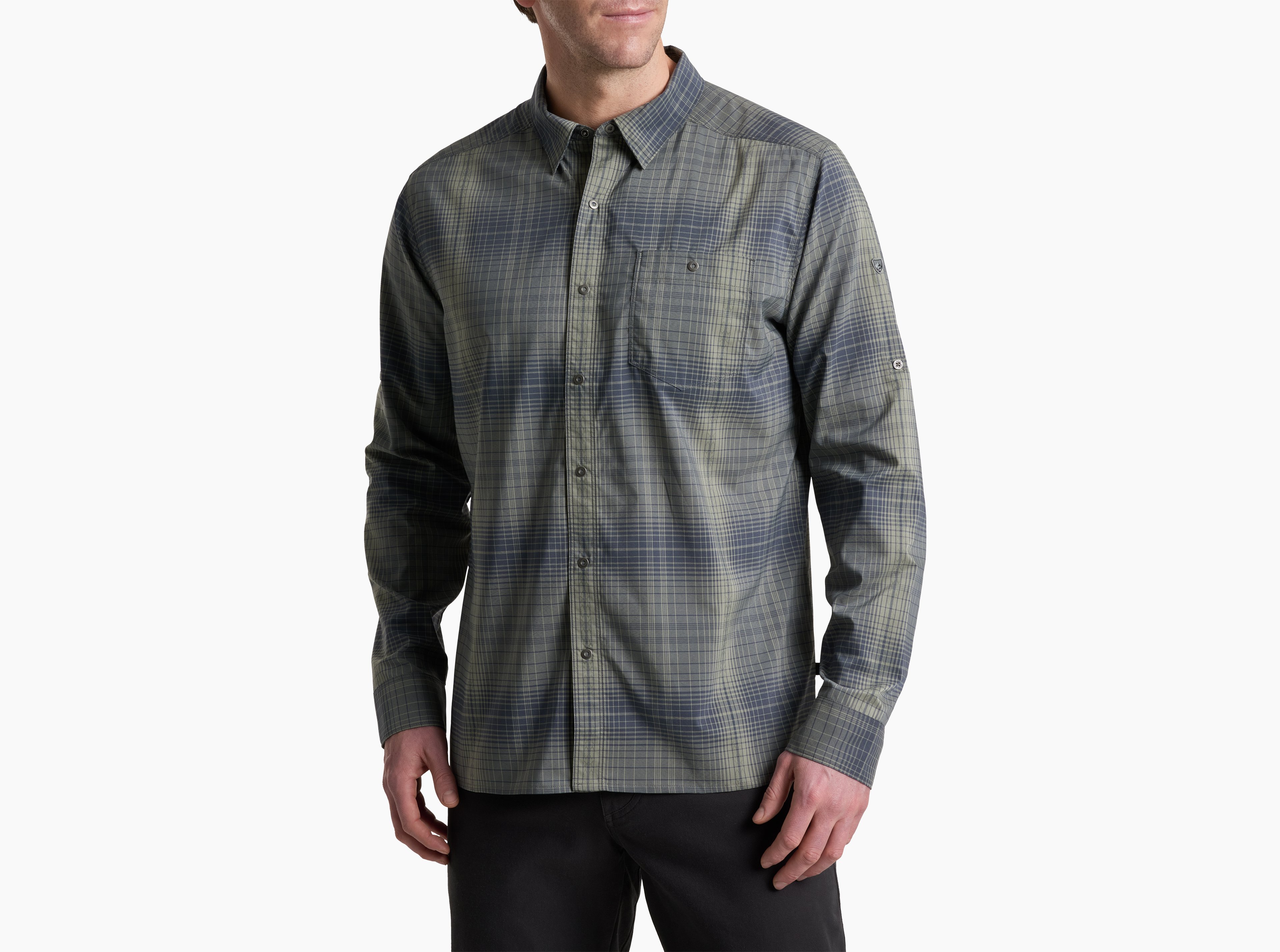 KUHL Response Lite LS HURRICANE GREY Front