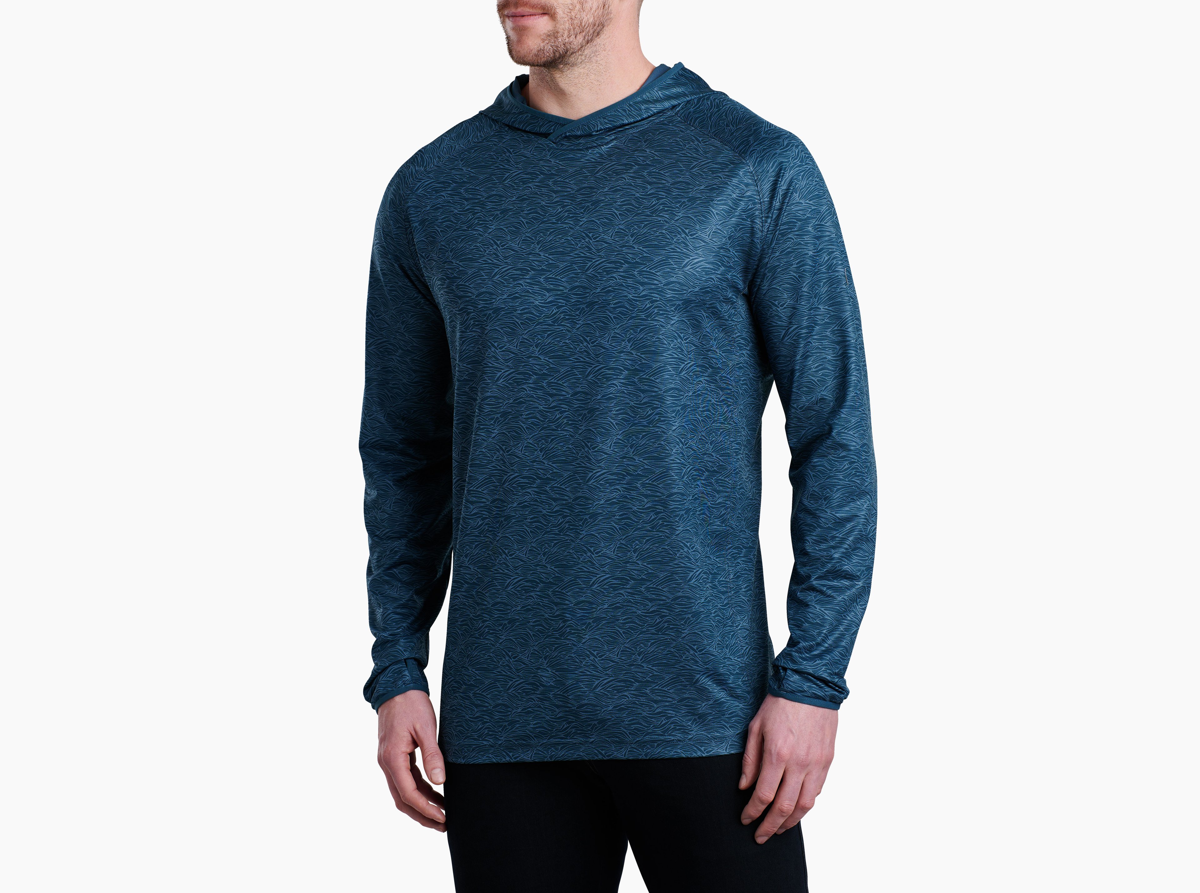 KUHL AirKuhl Hoody Printed OCEAN WAVE Front