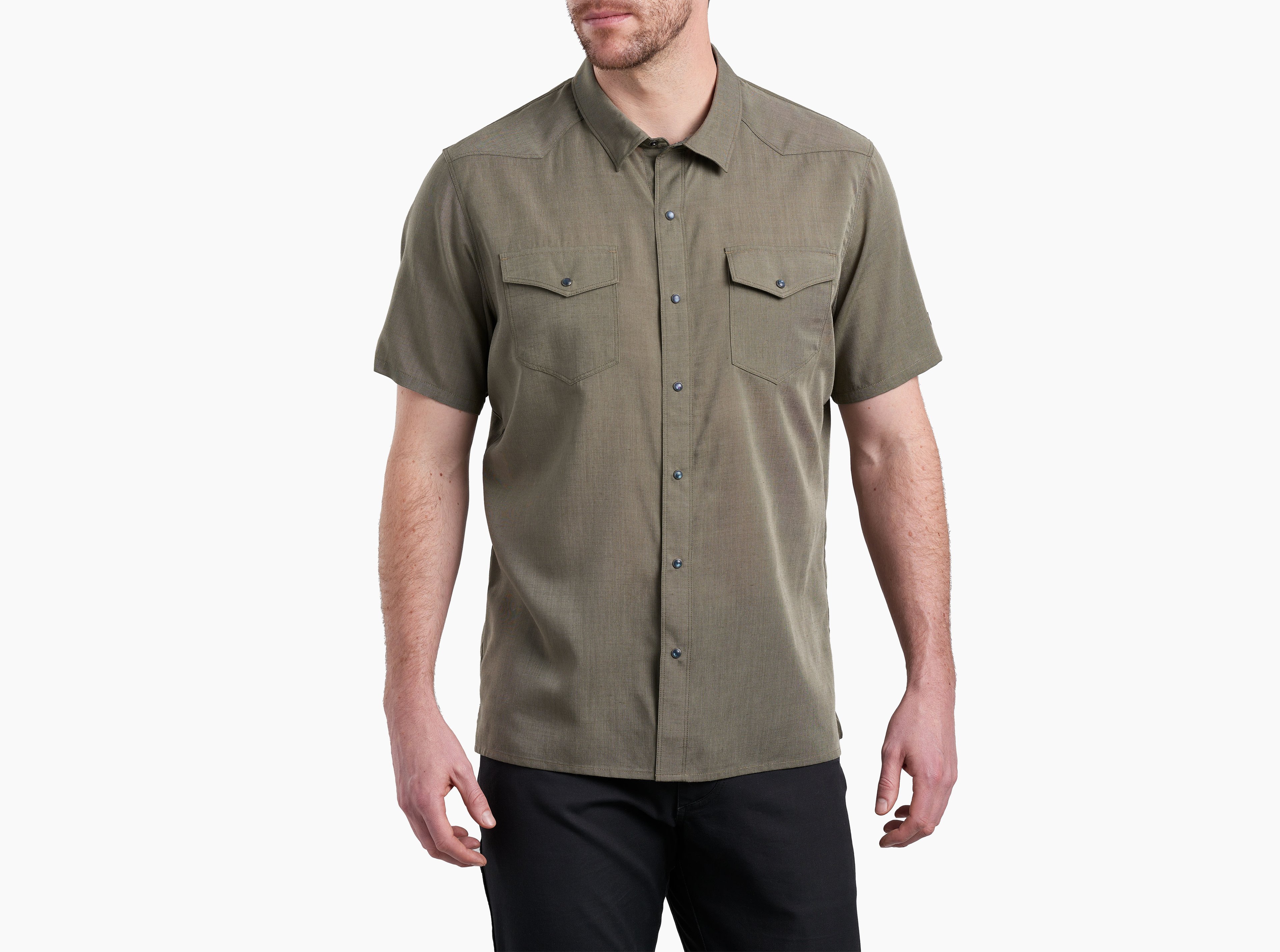 KUHL Kaptivatr SS EARTH OLIVE Front