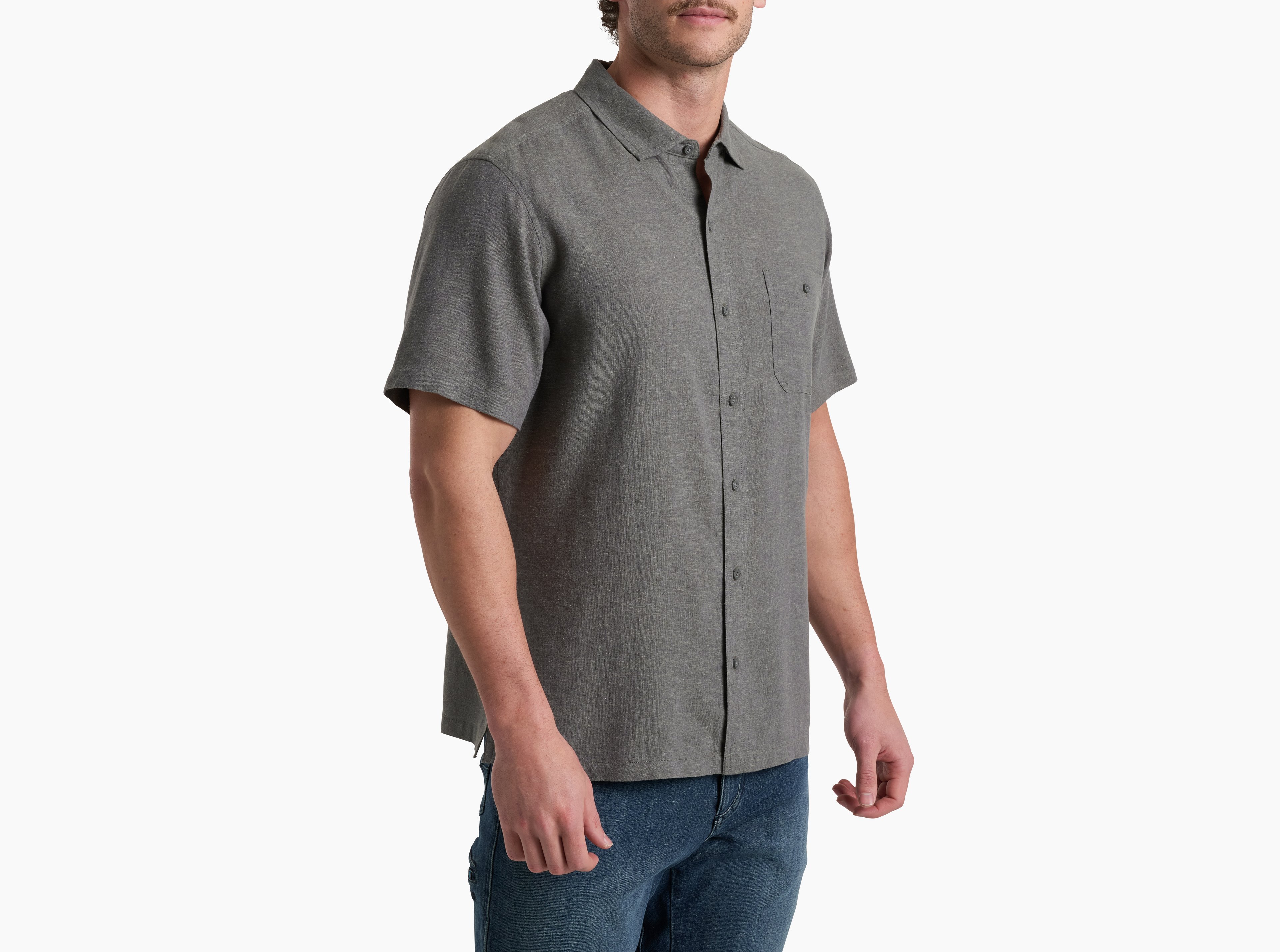 KUHL Getaway SS PEWTER GREEN Front