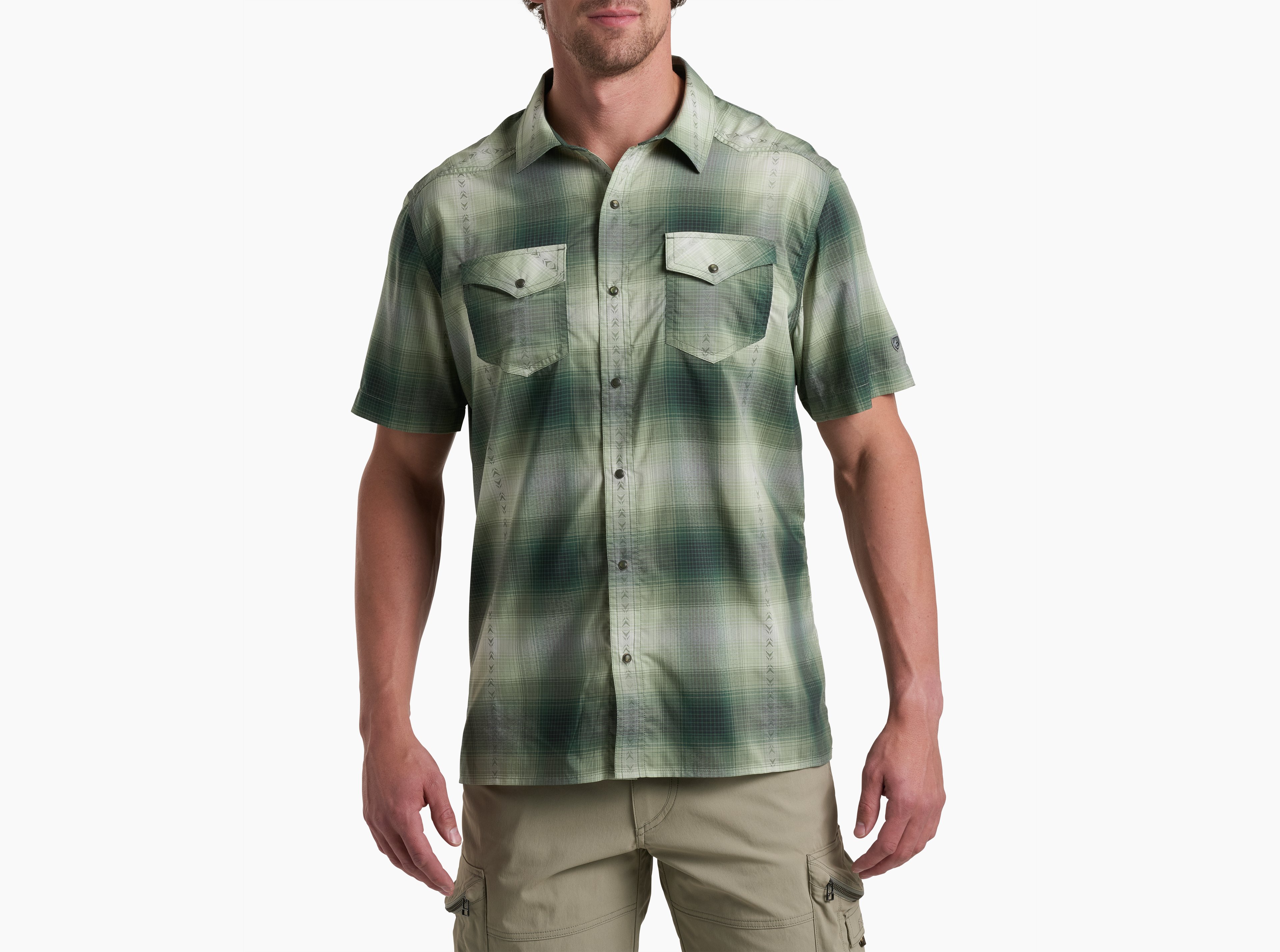 KUHL Konquer SS EVERGLADE GREEN Front