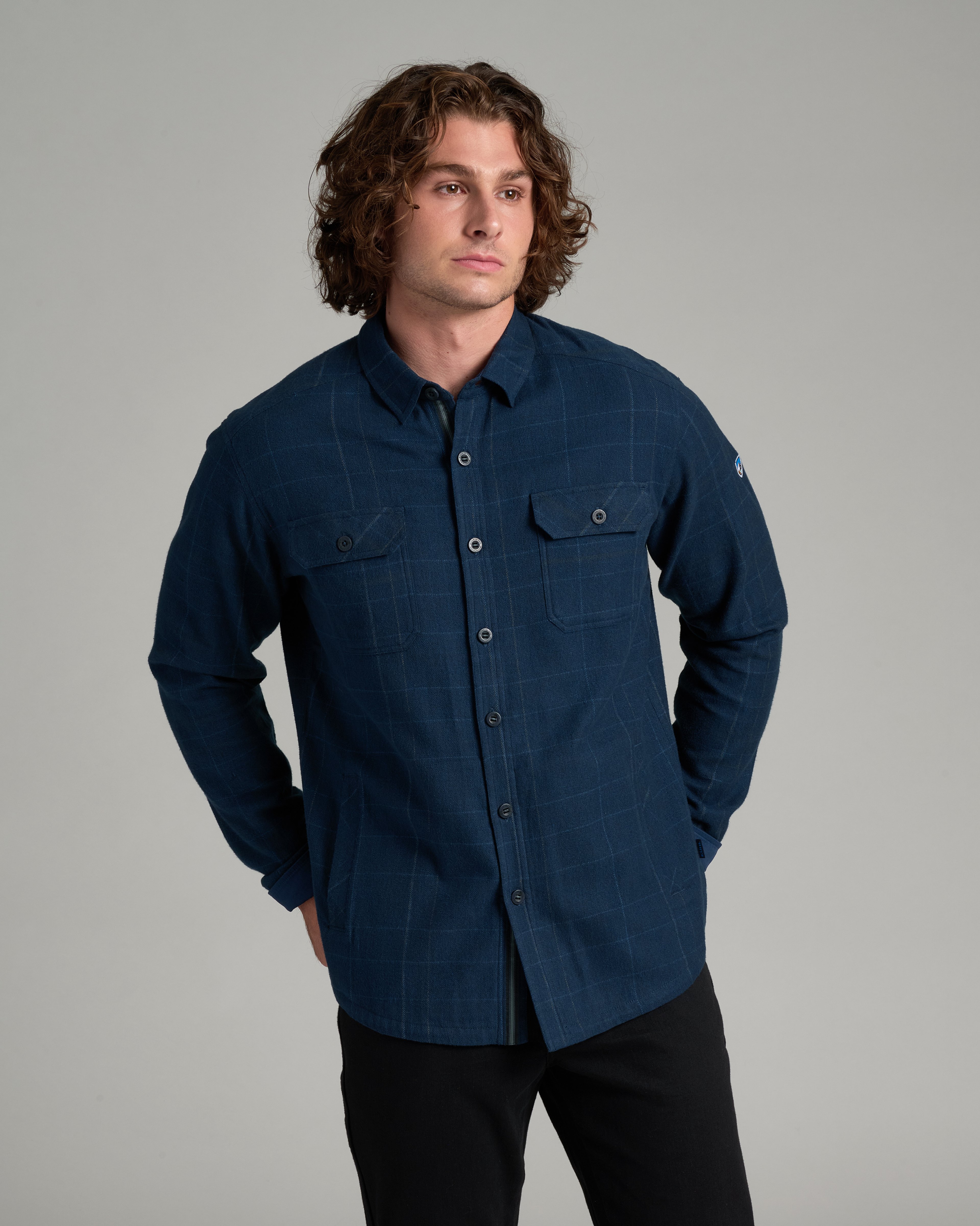 KUHL Deviatr Shirt-Jac RIOT BLUE  Front