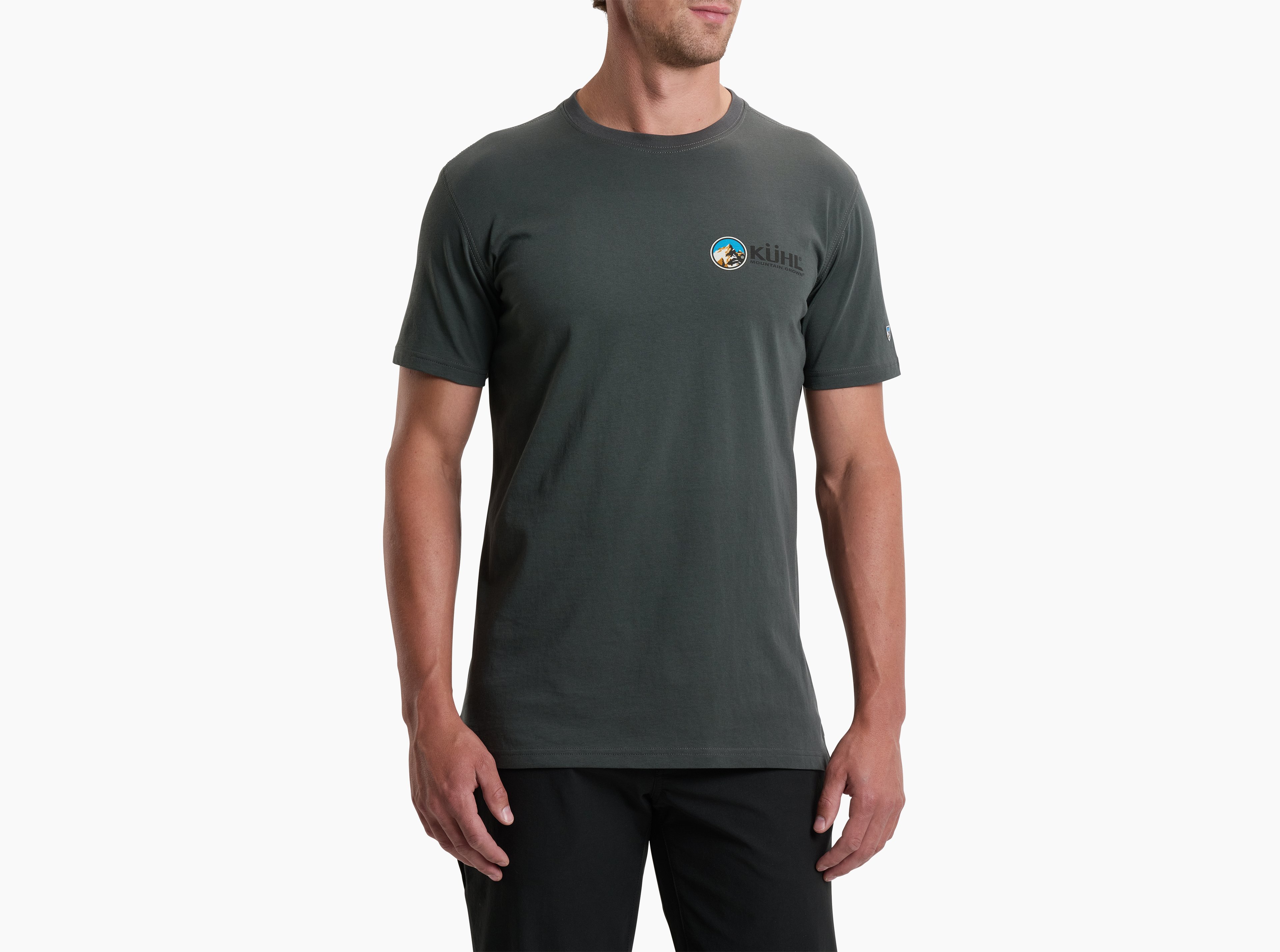 KUHL KUHL Circle Logo T CARBON Front