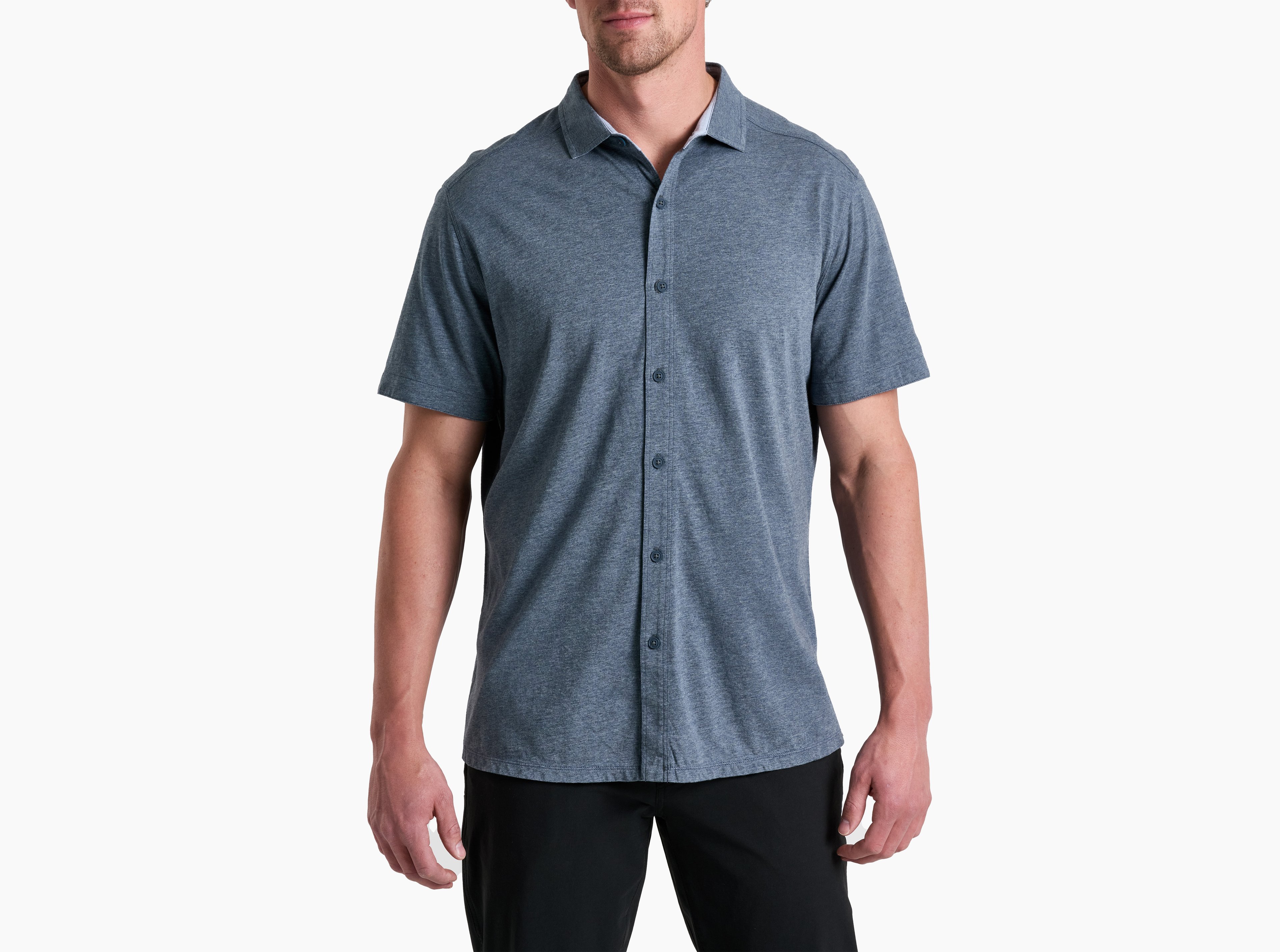 KUHL Innovatr SS CHARCOAL BLUE Front