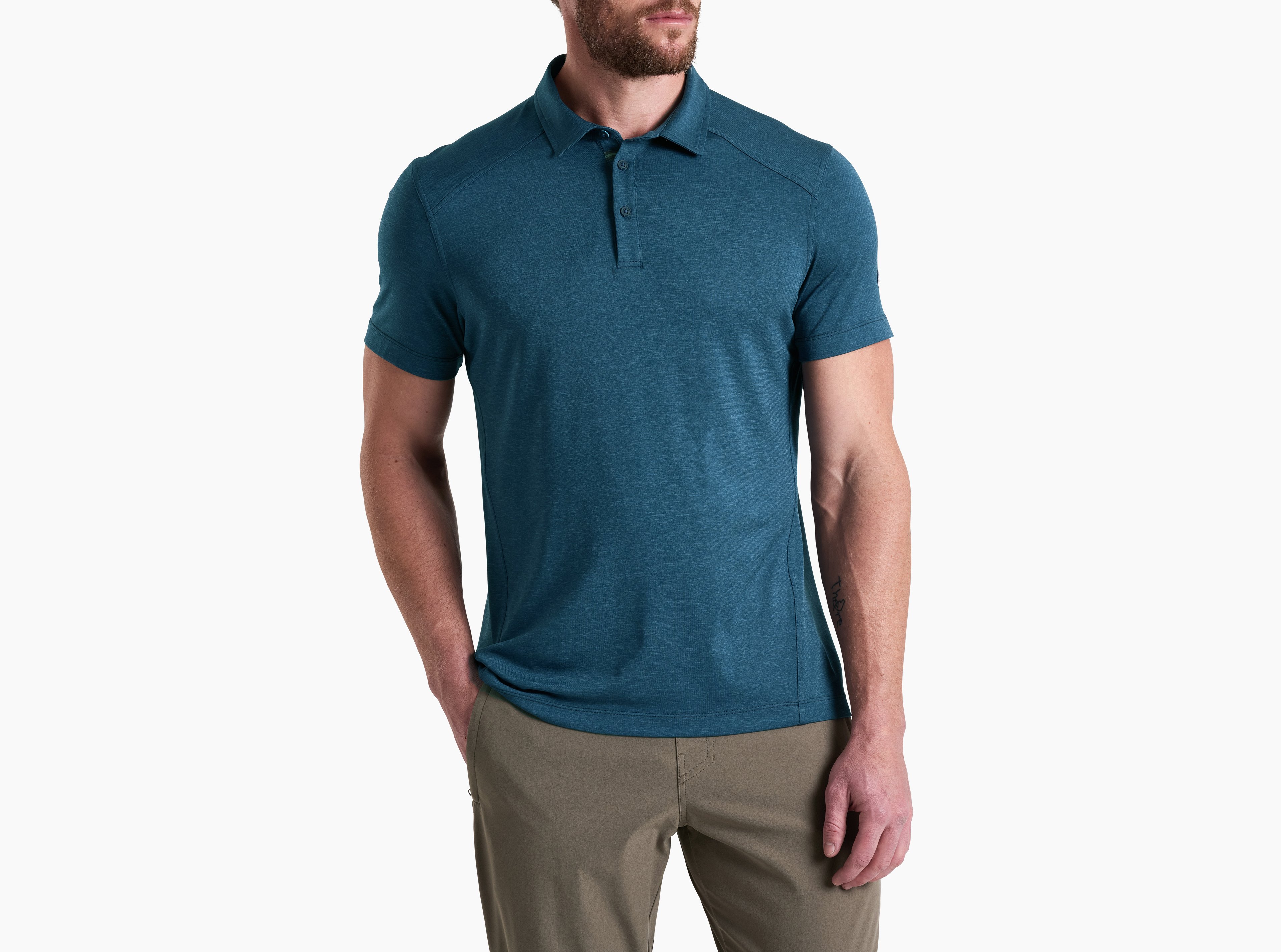 KUHL Shadow Polo PIRATE BLUE Front