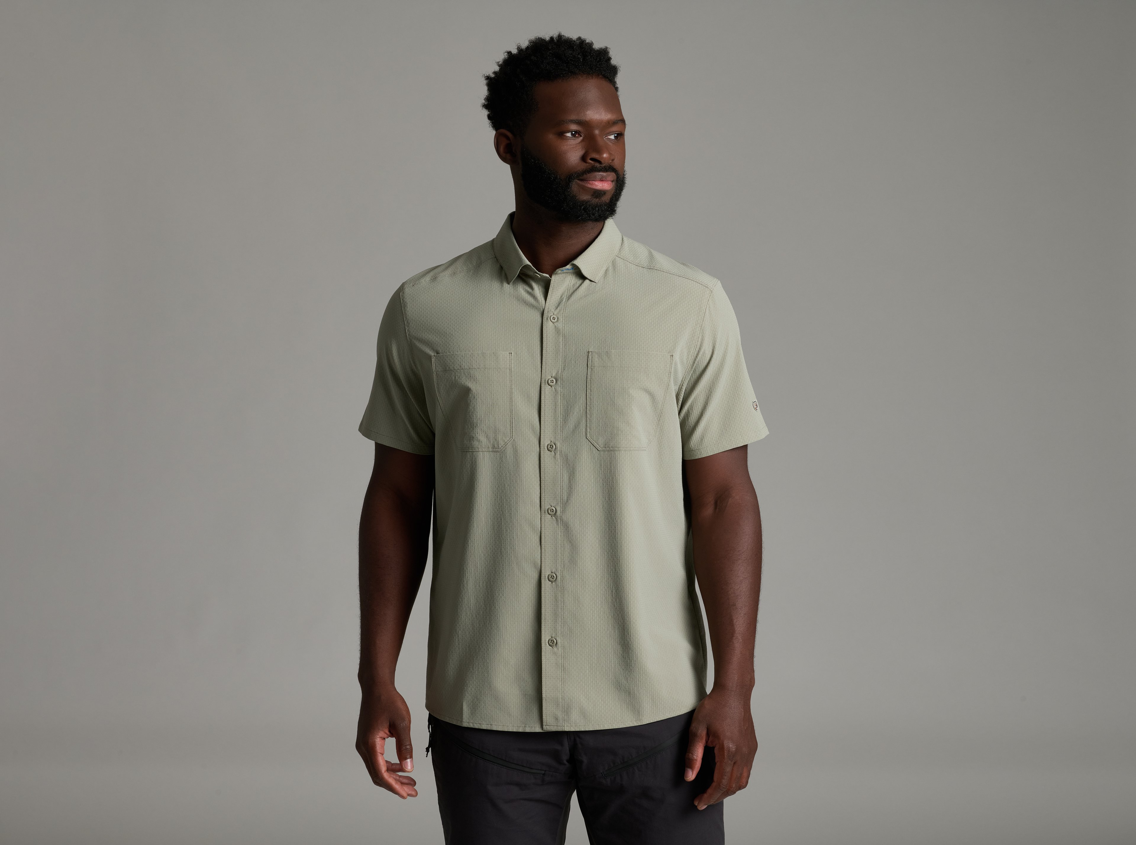 KUHL Edge SS FEATHER GREY  Front