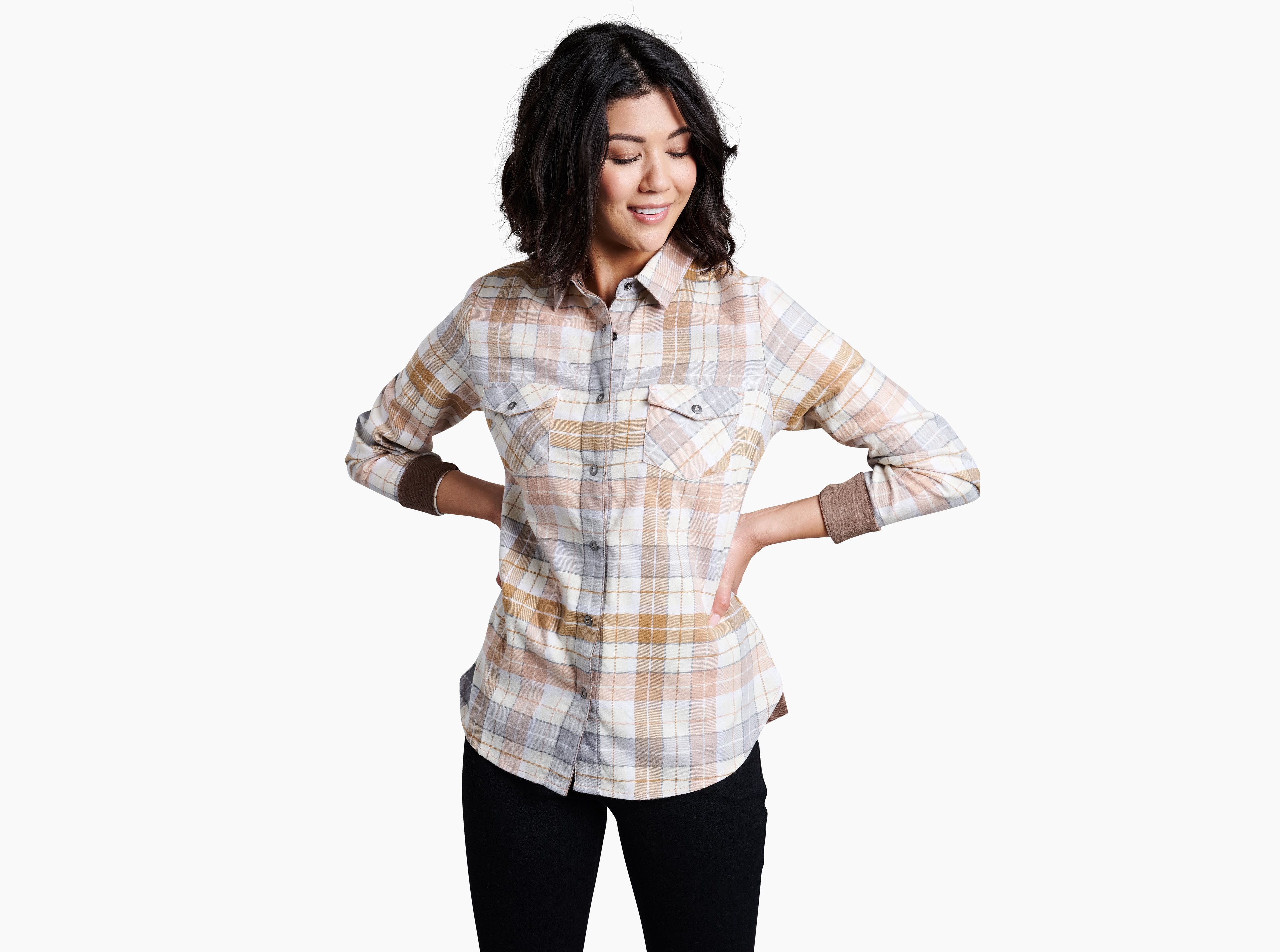 KUHL Tess Flannel ROSE QUARTZ
