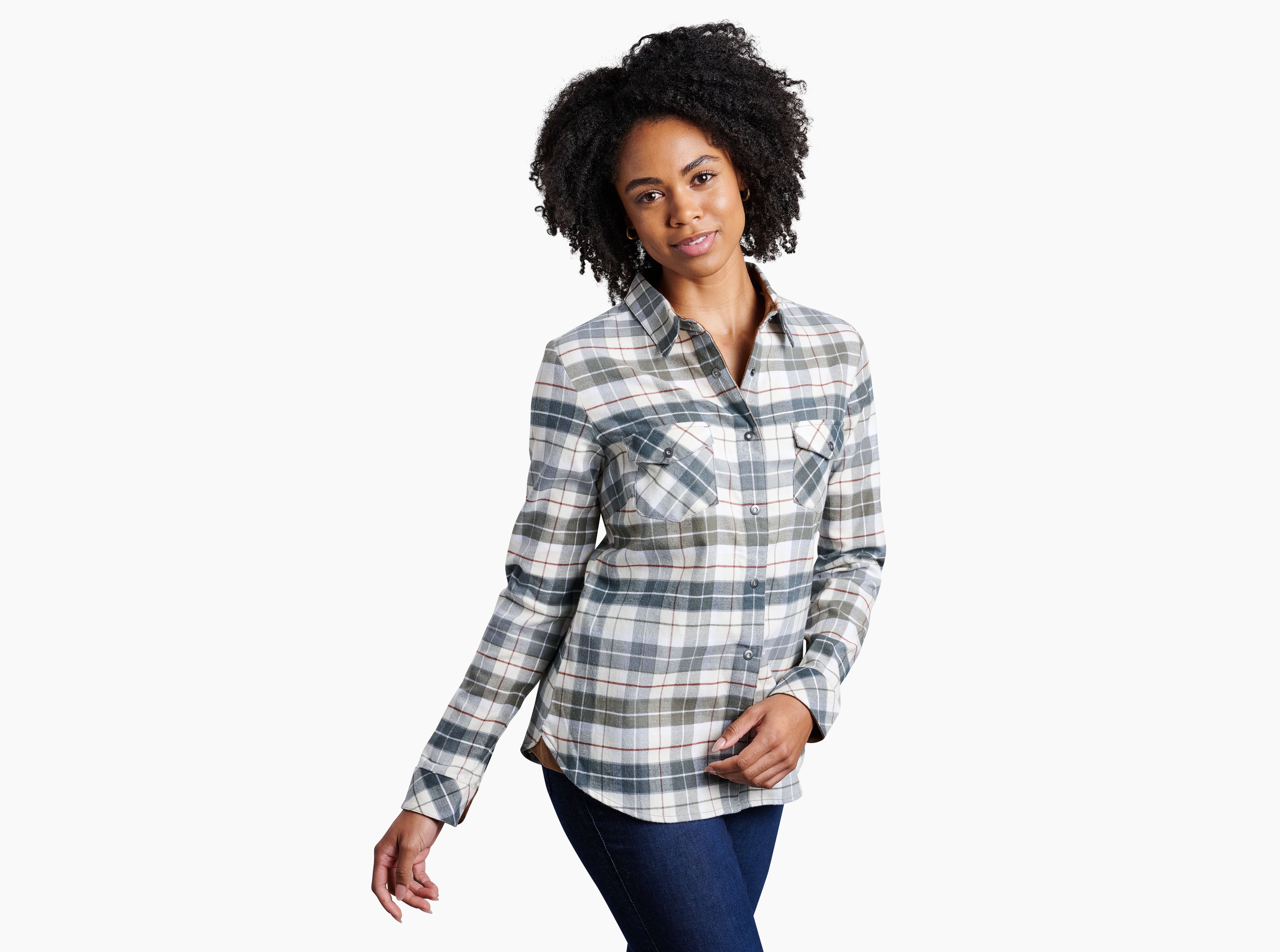KUHL Tess Flannel SAGE