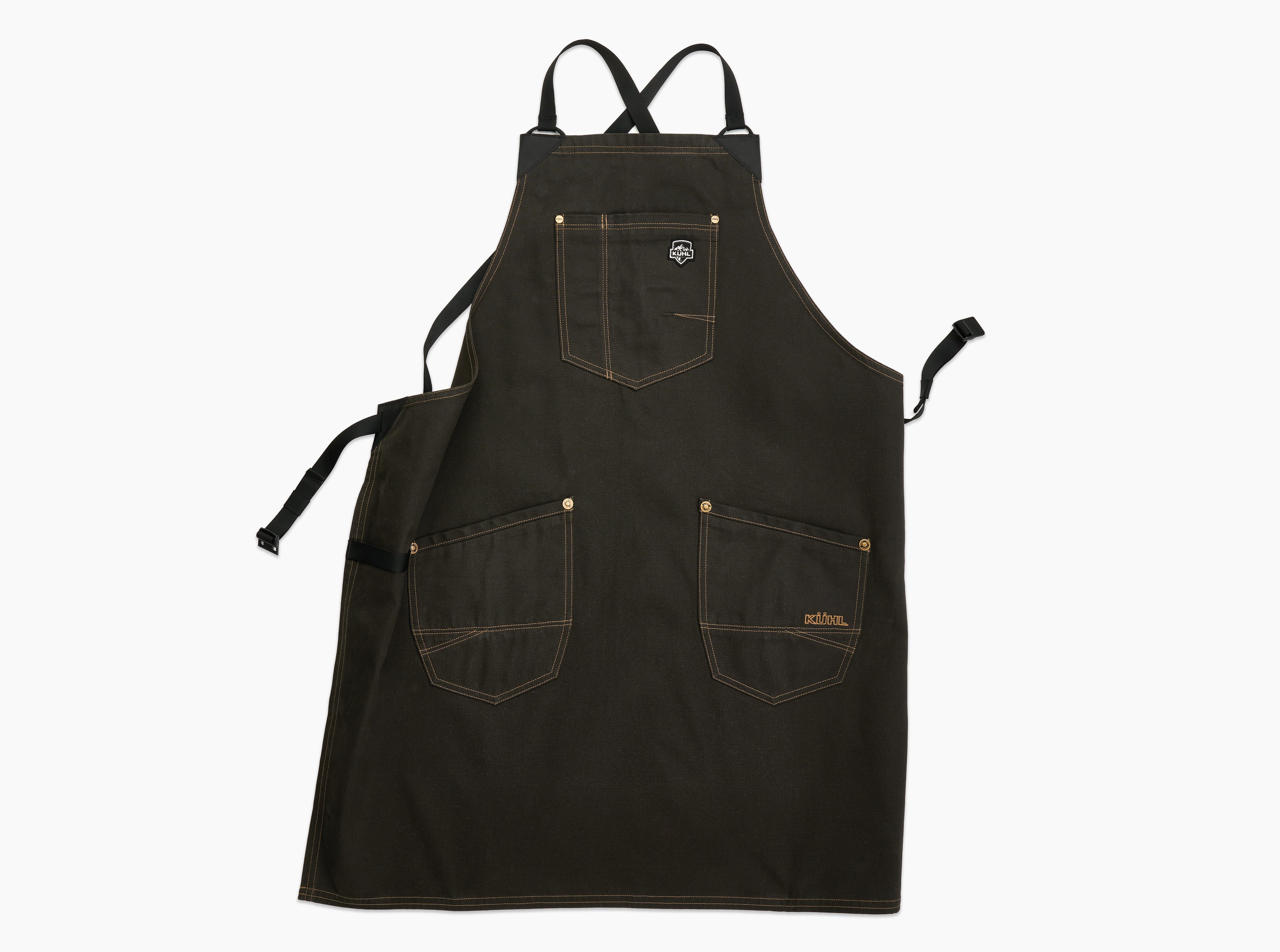 KUHL Kuhl Cross Back Apron ESPRESSO Front