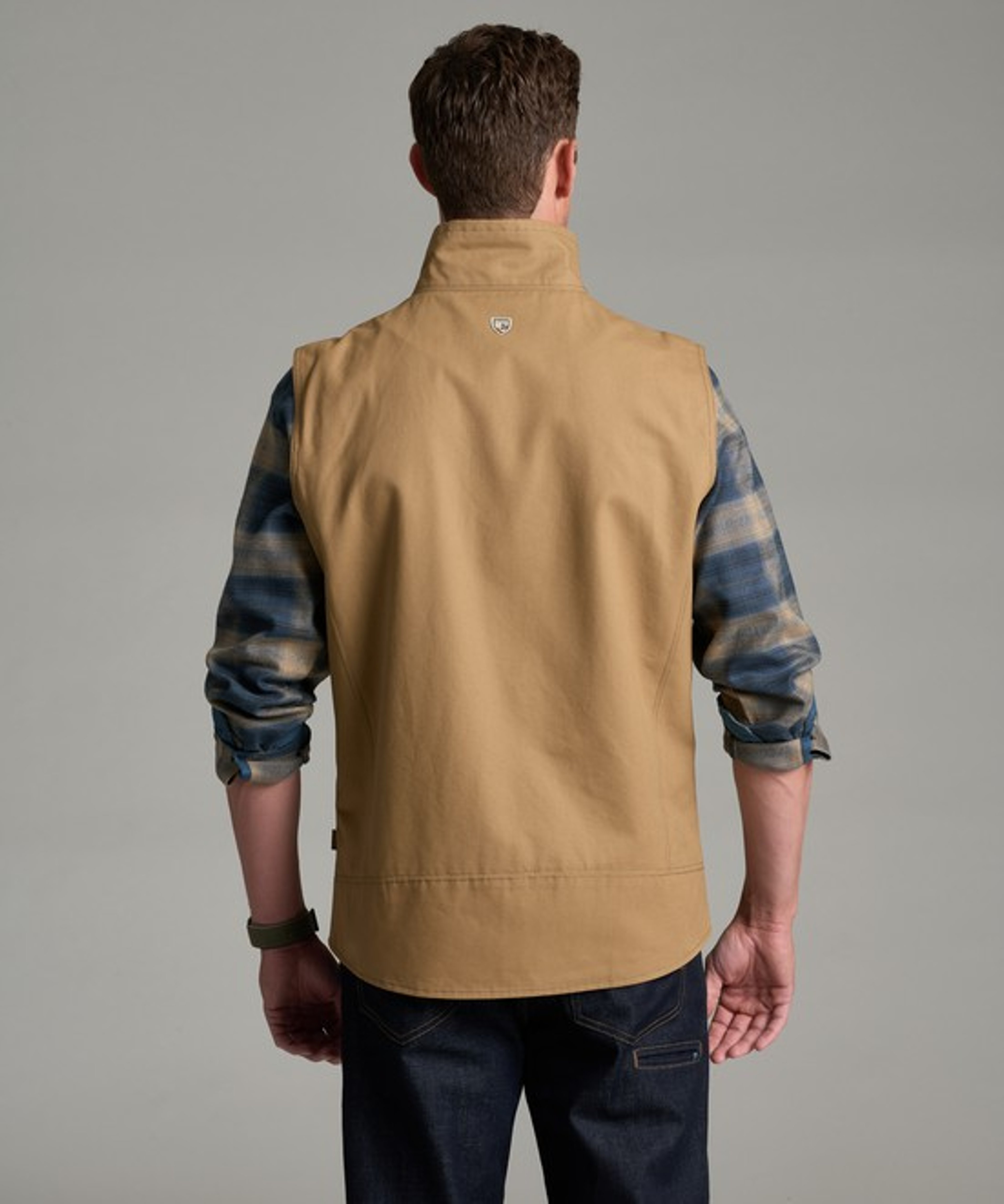 KUHL Burr Vest Desert Khaki Back