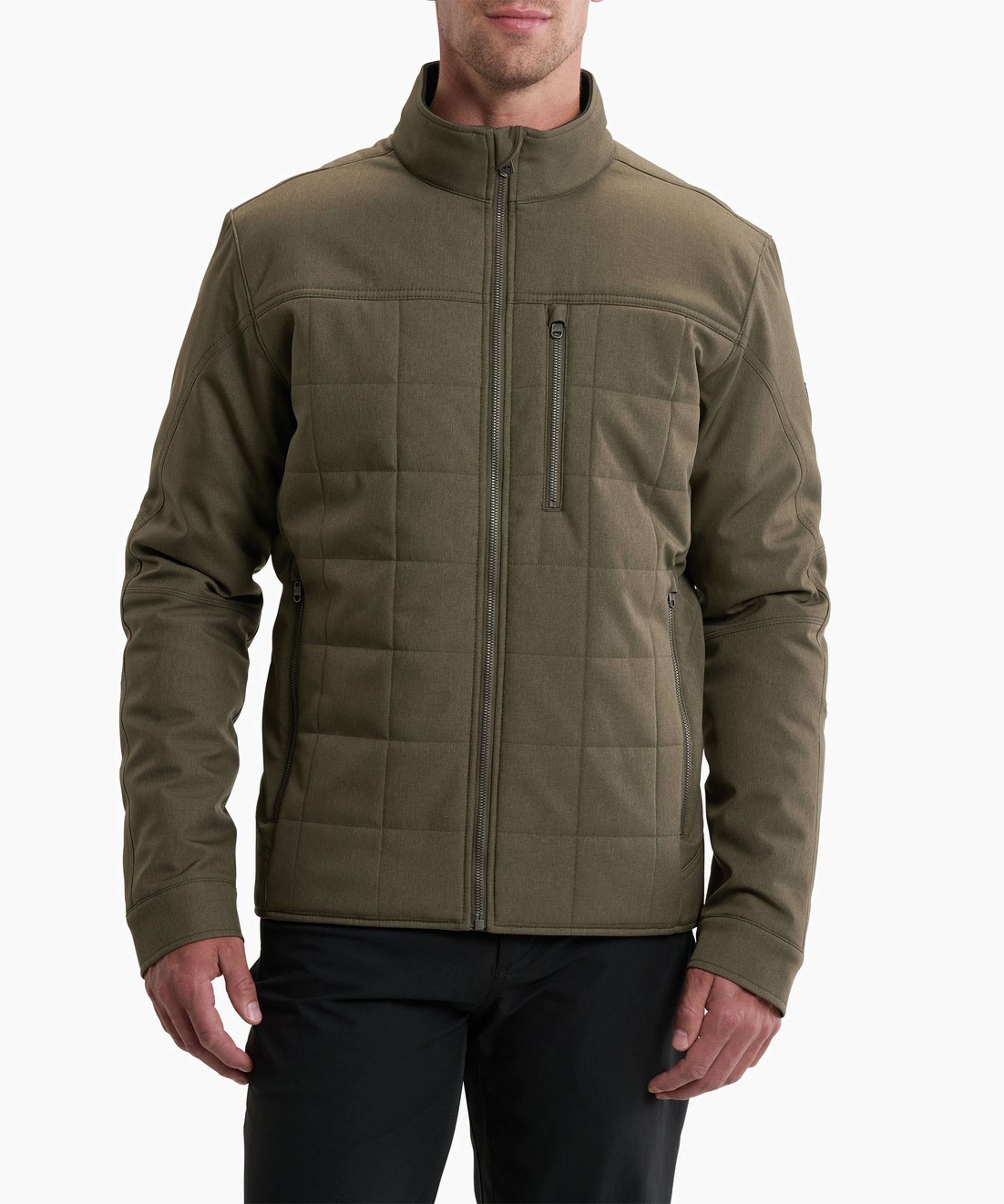 KUHL Impakt Jacket Insulated Gun Metal Front
