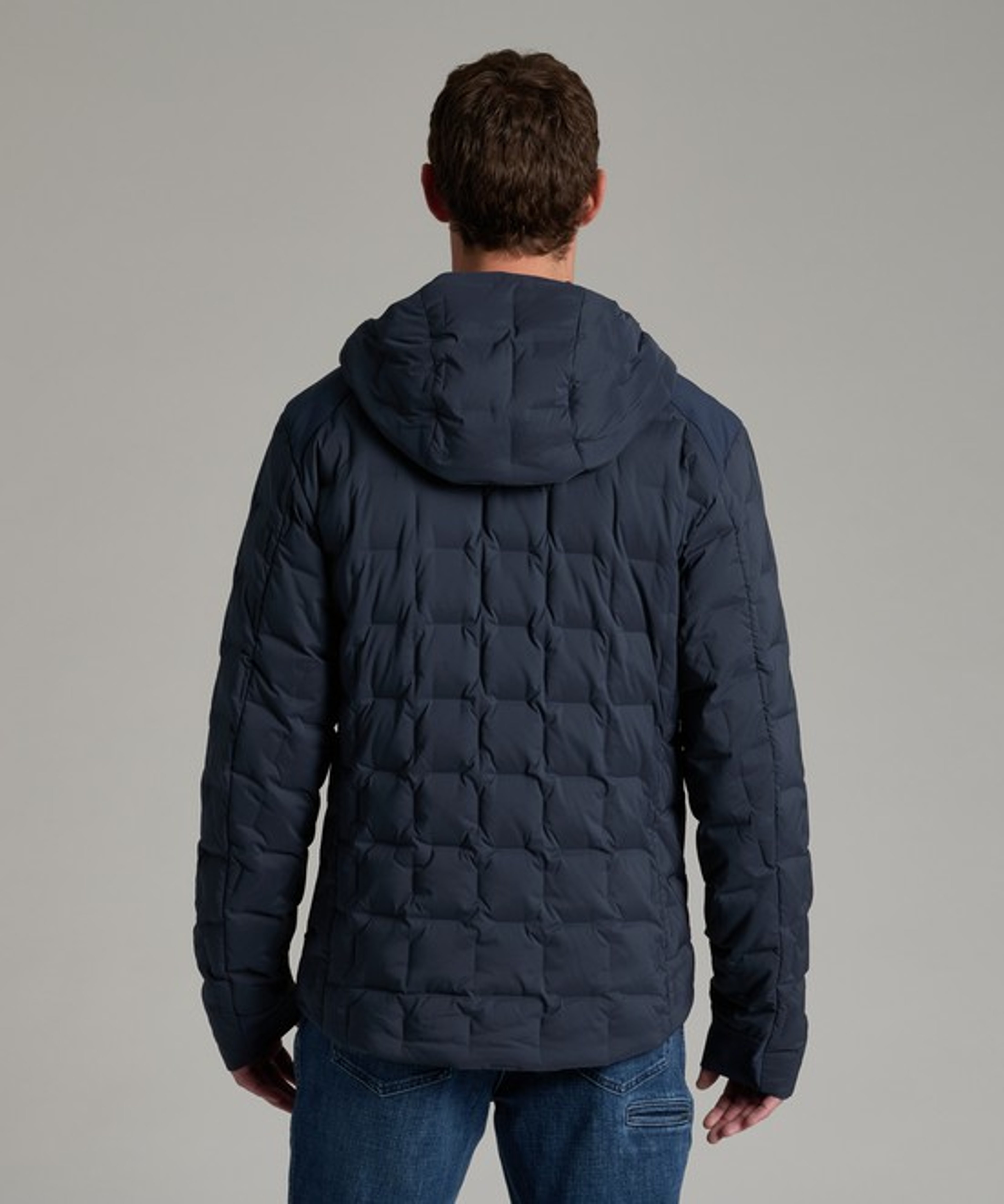 KUHL M's Firestorm Down Hoody Pirate Blue Back